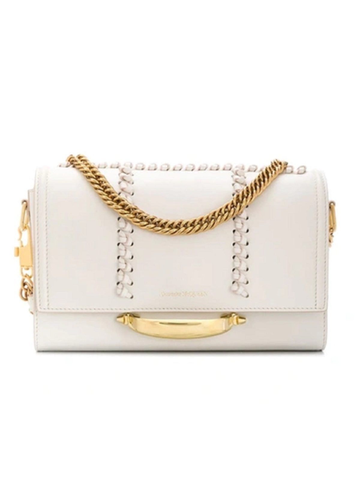 Alexander McQueen The Story Whipstitch Leather Shoulder Bag