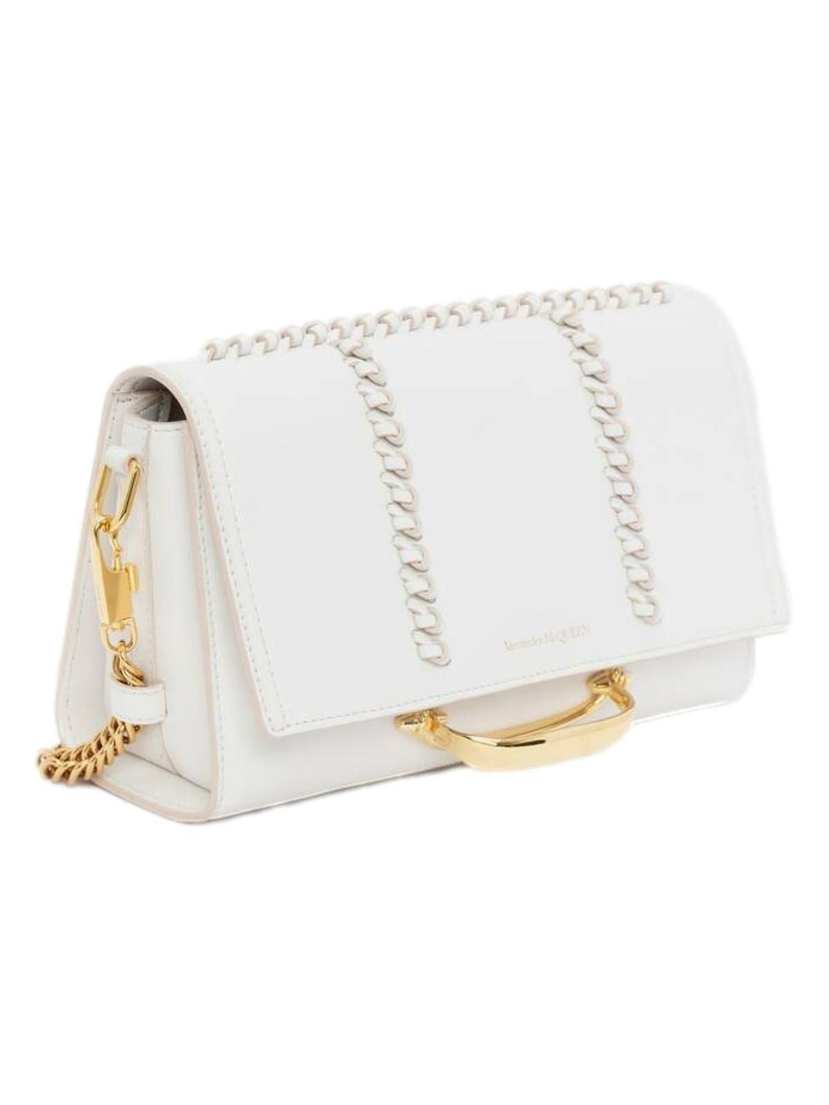 Alexander McQueen The Story Whipstitch Leather Shoulder Bag