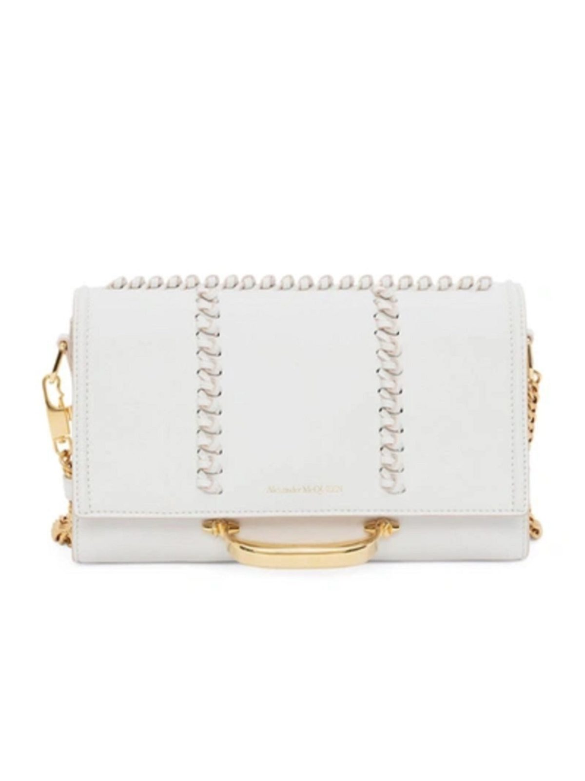 Alexander McQueen The Story Whipstitch Leather Shoulder Bag