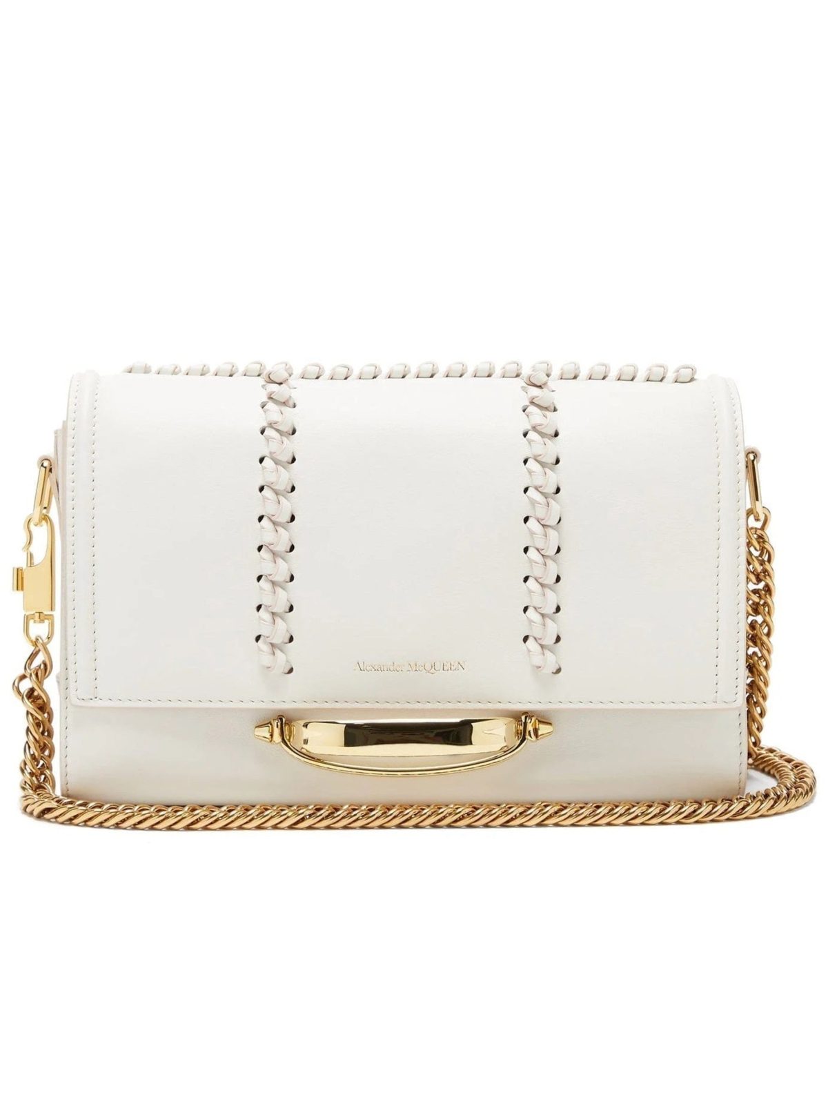 Alexander McQueen The Story Whipstitch Leather Shoulder Bag