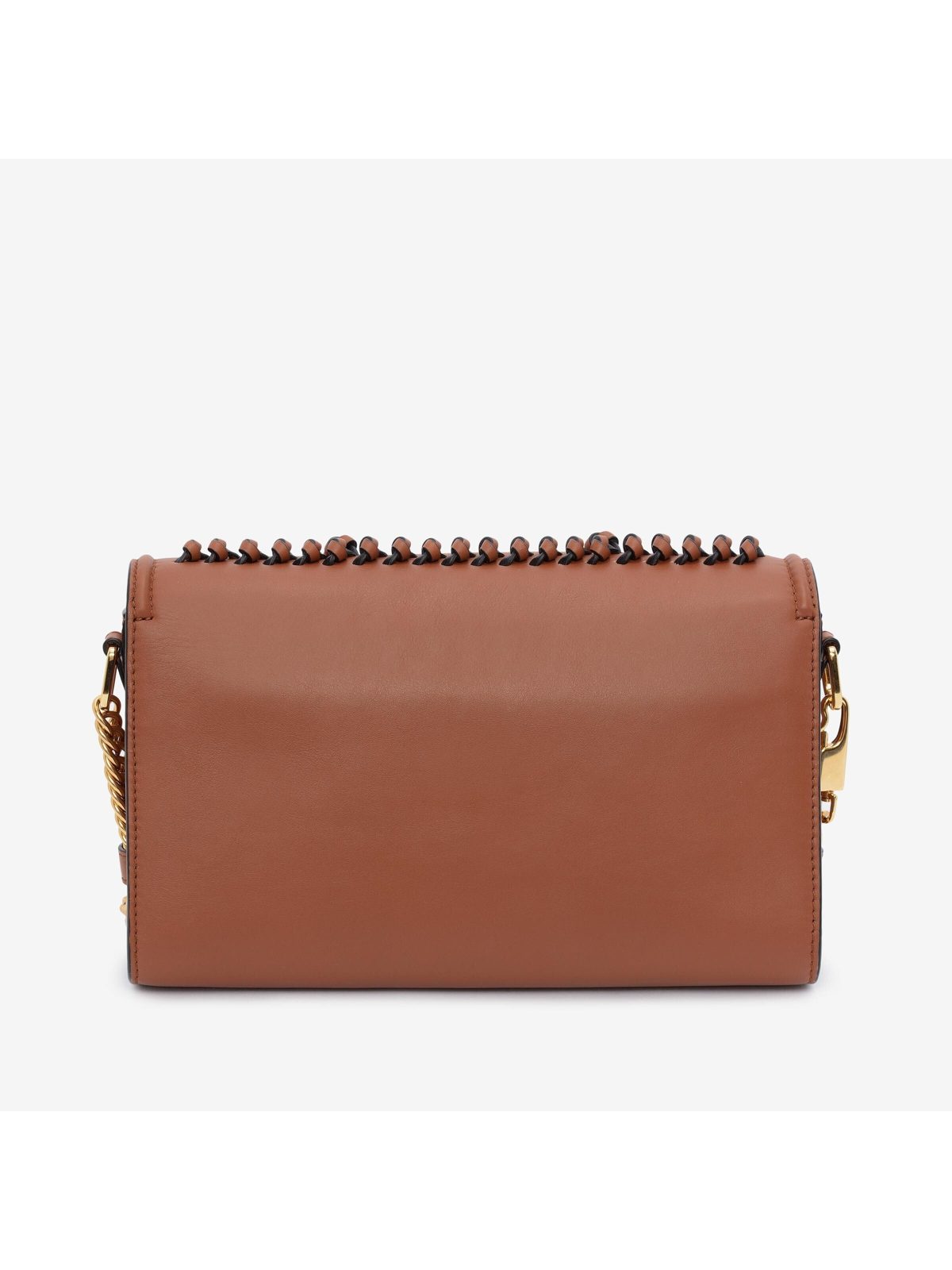 Alexander McQueen The Story Knotted Brown Handbag