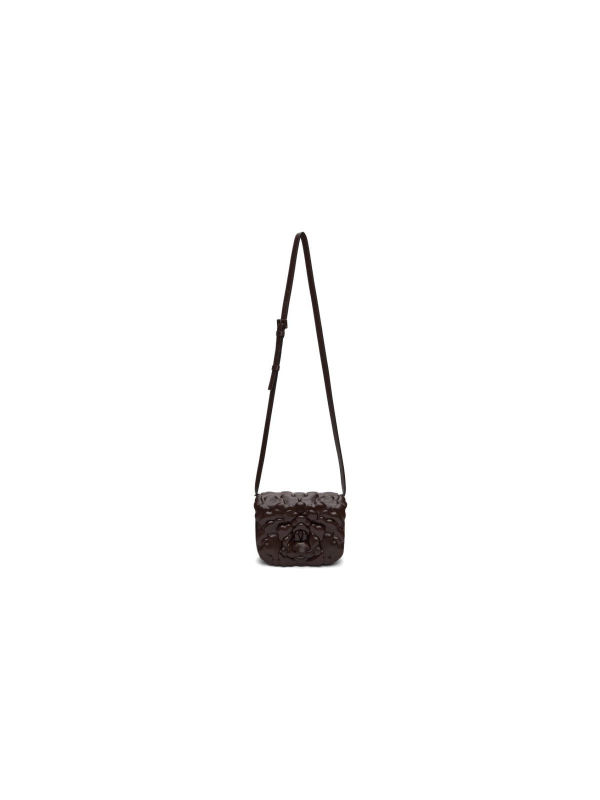 Valentino Garavani Atelier Bag 03 Rose Edition Brown Leather Crossbody Bag