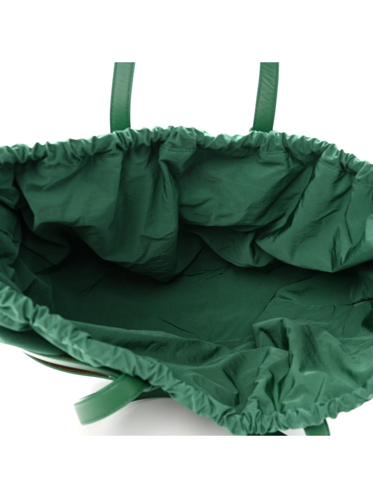 Bottega Veneta The Shell Bag Racing Green French Calfskin Shoulder Bag