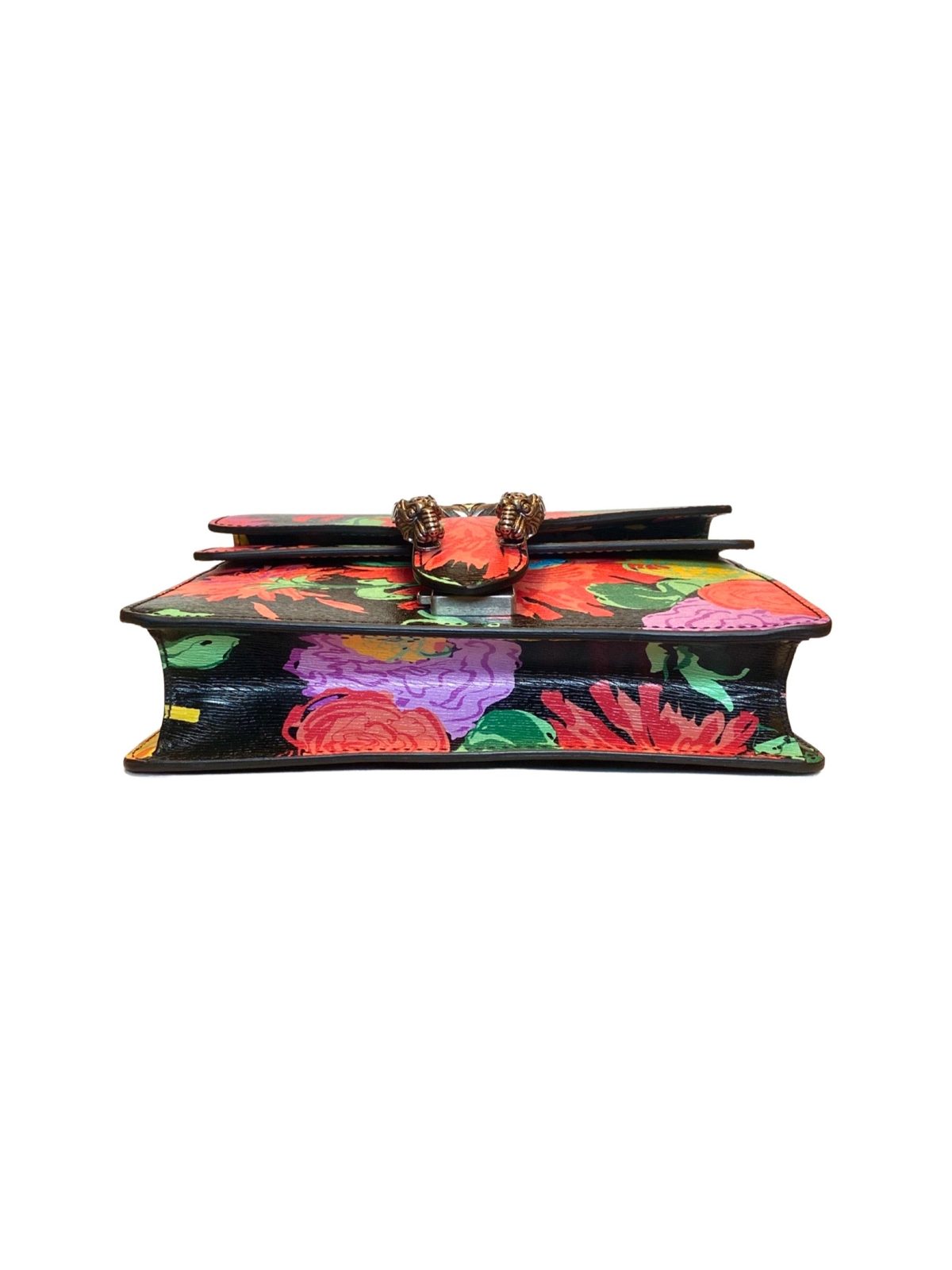 Gucci x Ken Scott Dionysus Small Shoulder Bag Floral Print Leather