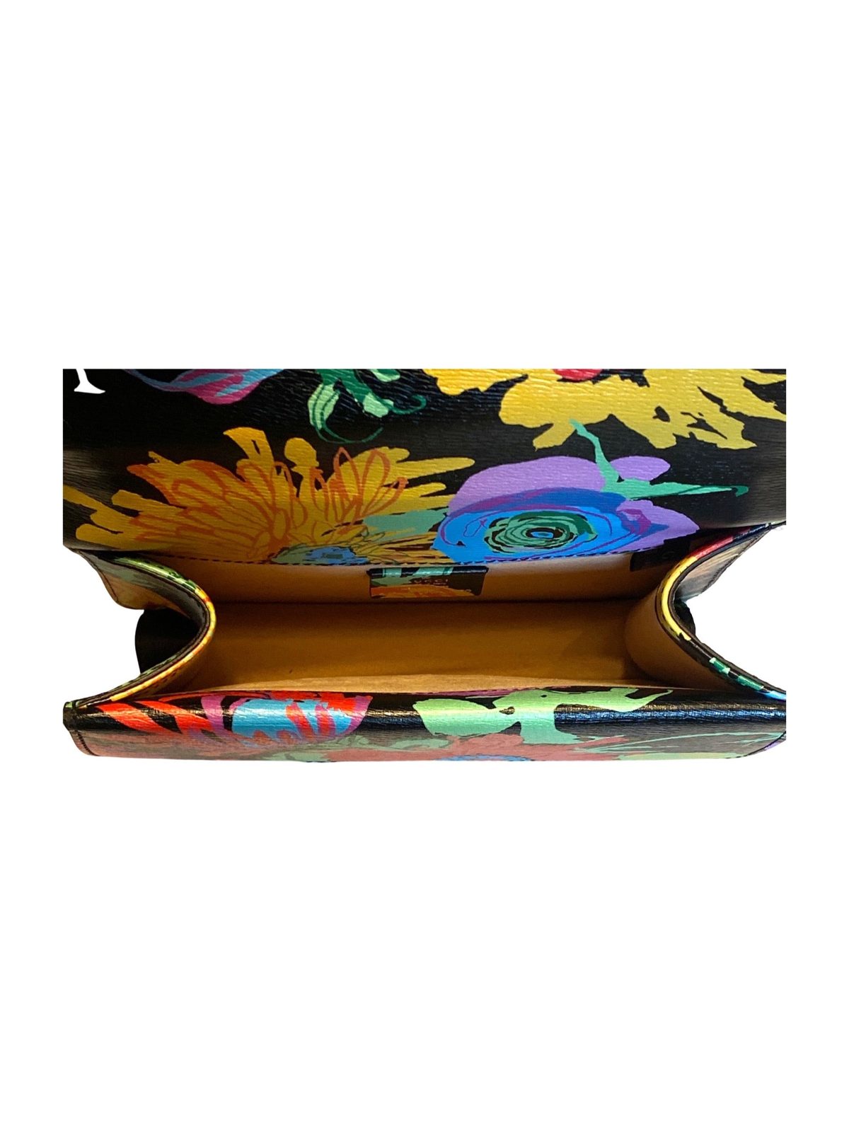 Gucci x Ken Scott Dionysus Small Shoulder Bag Floral Print Leather