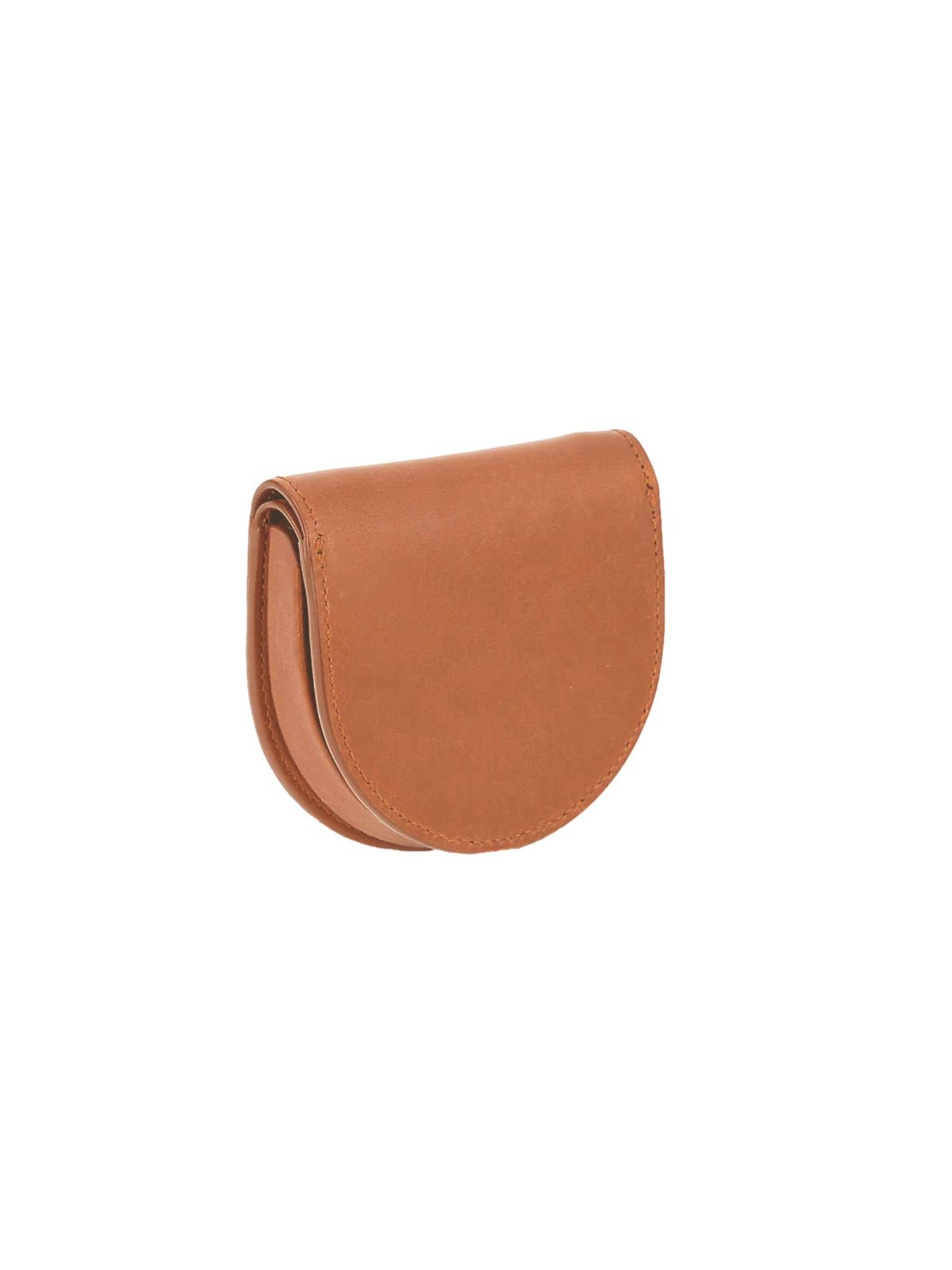 Saint Laurent Baby Kaia Satchel Brown Smooth Leather Micro Bag