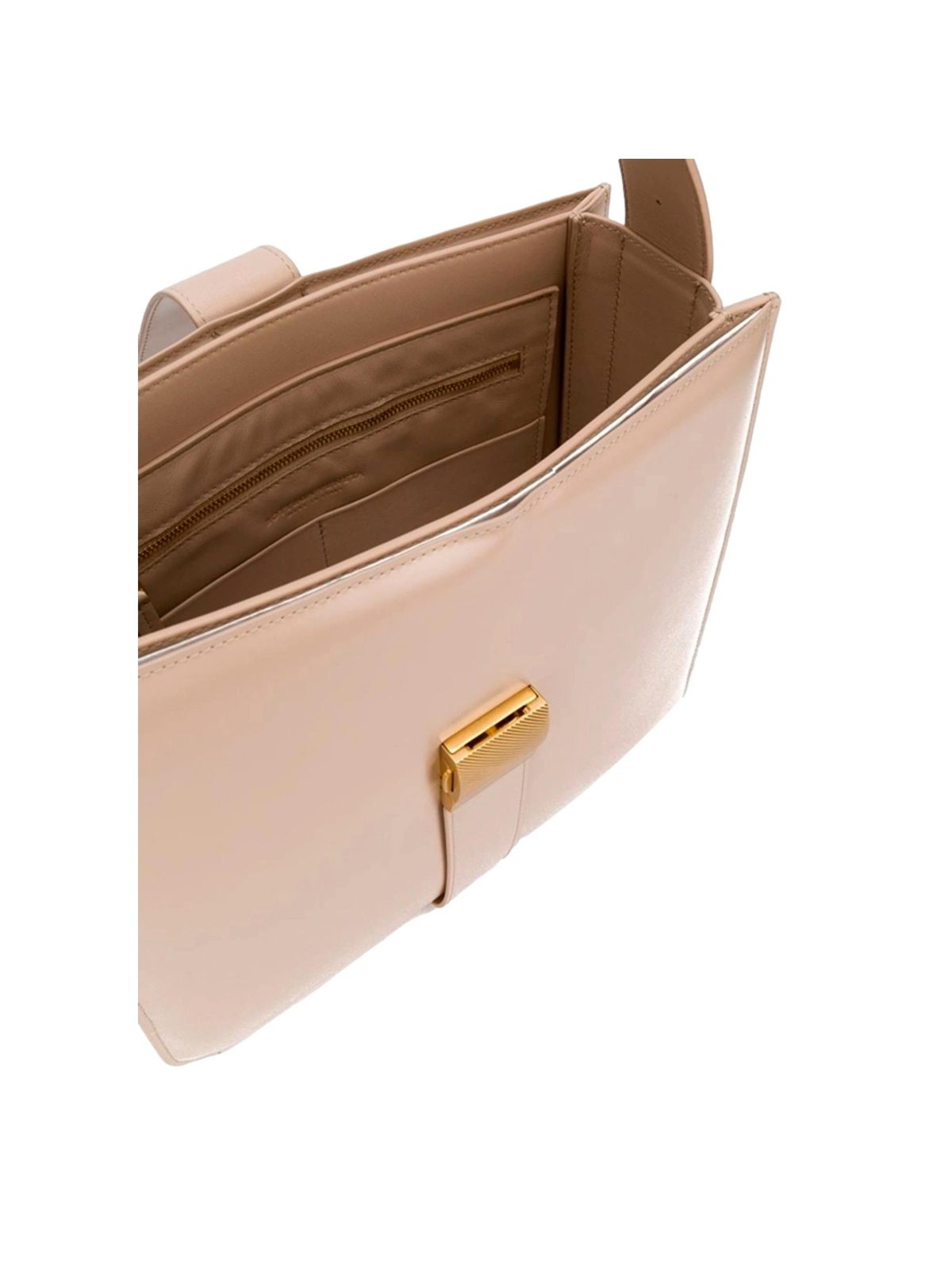 Bottega Veneta Marie Nude Blush Leather Shoulder Bag