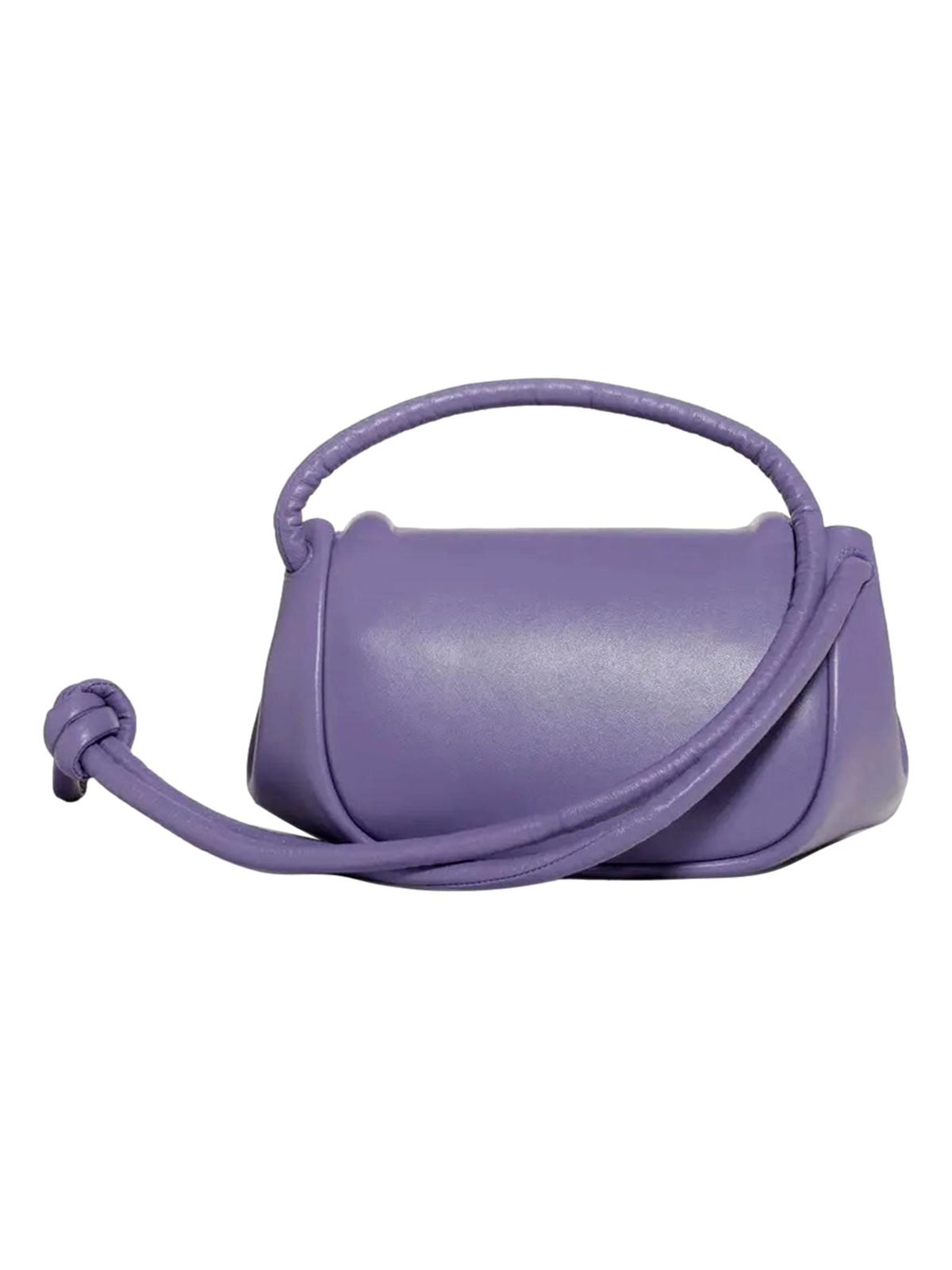 Bottega Veneta Beak Small Lavender Nappa Crossbody Bag