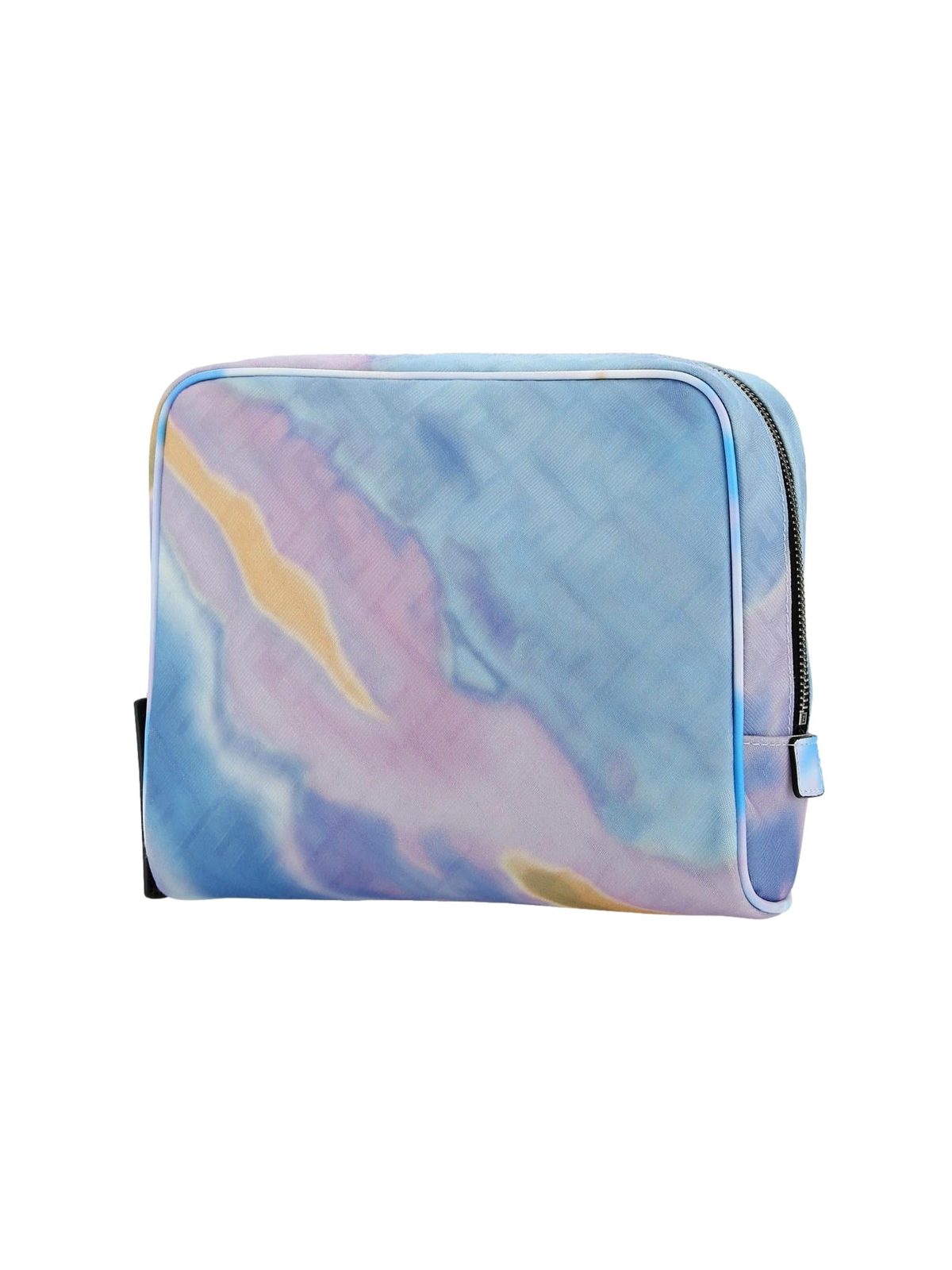 Fendi FF Motif Multicolor Printed Canvas Medium Travel Beauty Case