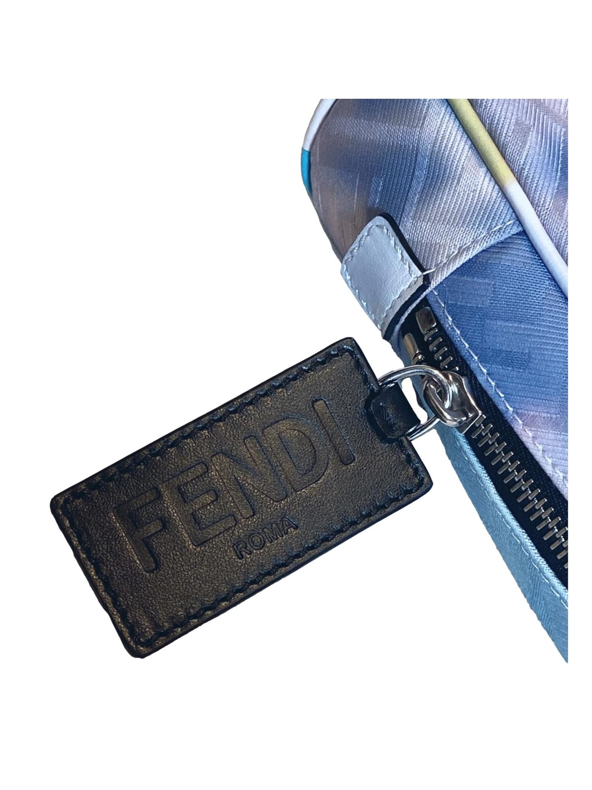 Fendi FF Motif Multicolor Printed Canvas Medium Travel Beauty Case
