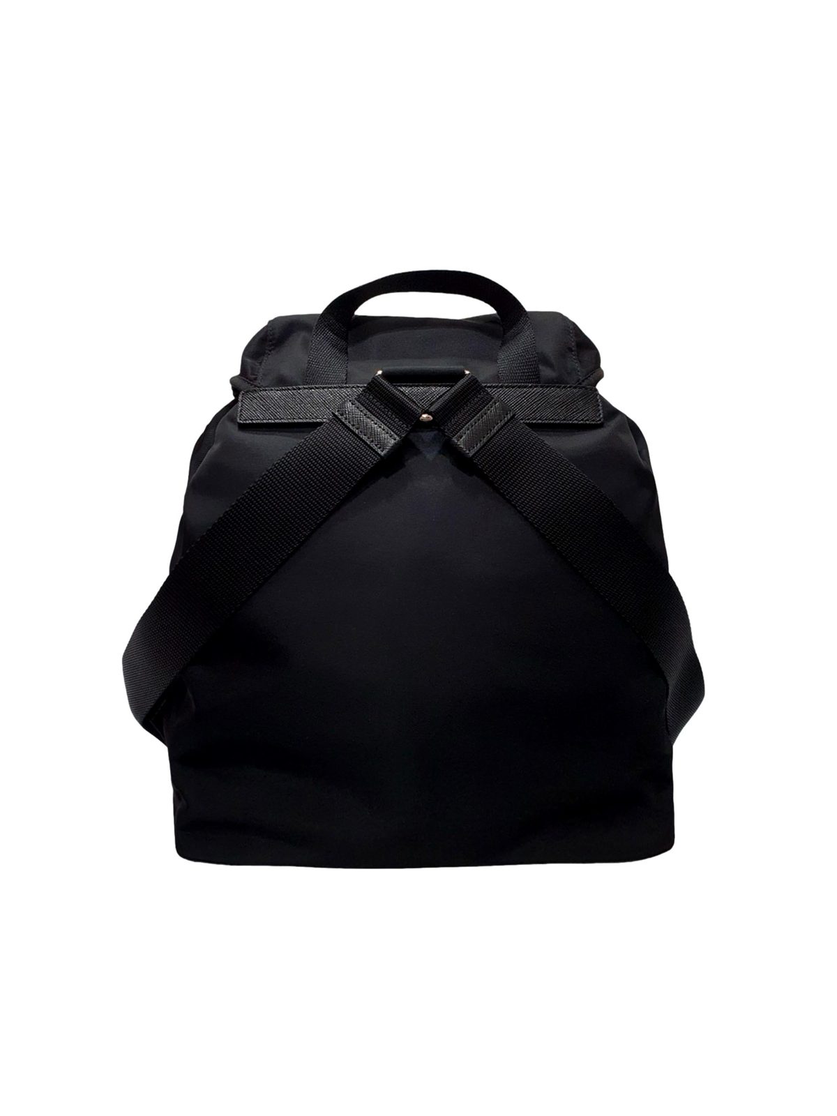 Prada Re-Nylon Black Drawstring Small Rucksack Backpack