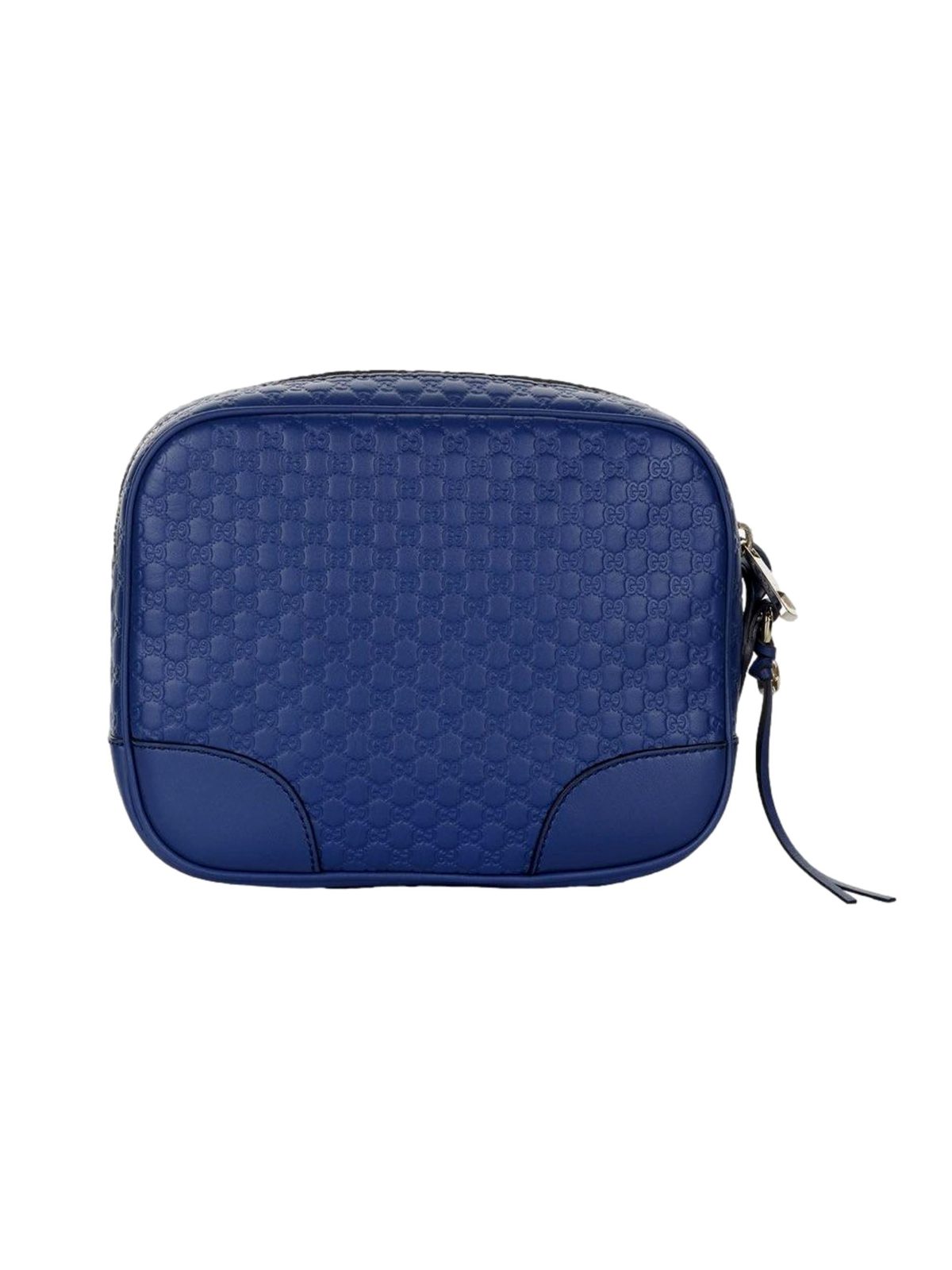 Gucci Bree Microguccissima Leather Crossbody Bag Caspian Blue