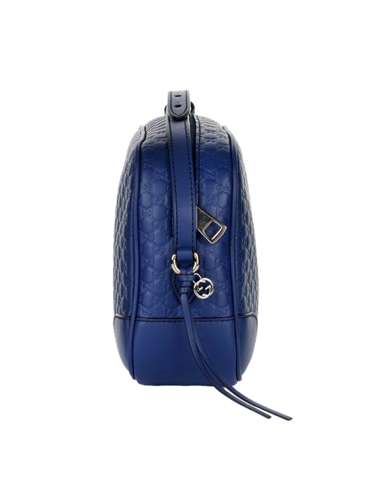 Gucci Bree Microguccissima Leather Crossbody Bag Caspian Blue