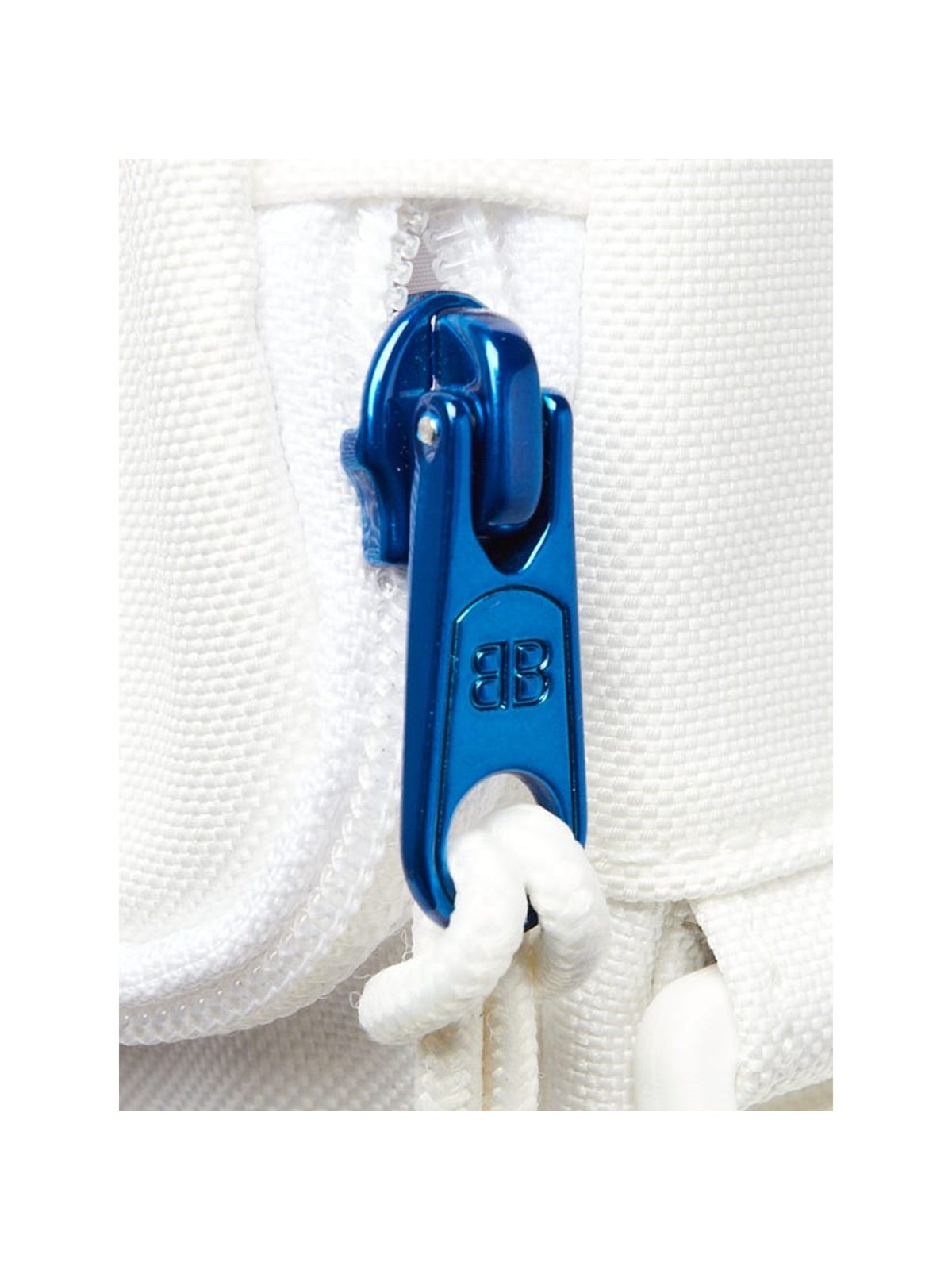 Balenciaga NASA Logo White Nylon Phone Holder Crossbody Bag
