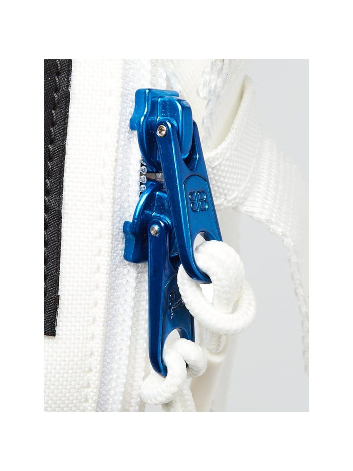 Balenciaga NASA Logo White Nylon Phone Holder Crossbody Bag