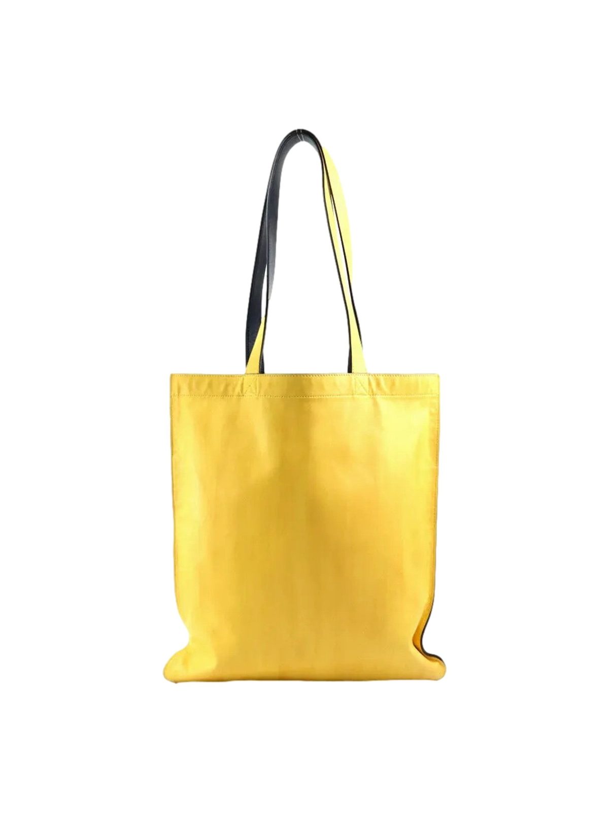 Fendi Pack Large Shopping Tote Yellow Box Leather Bag