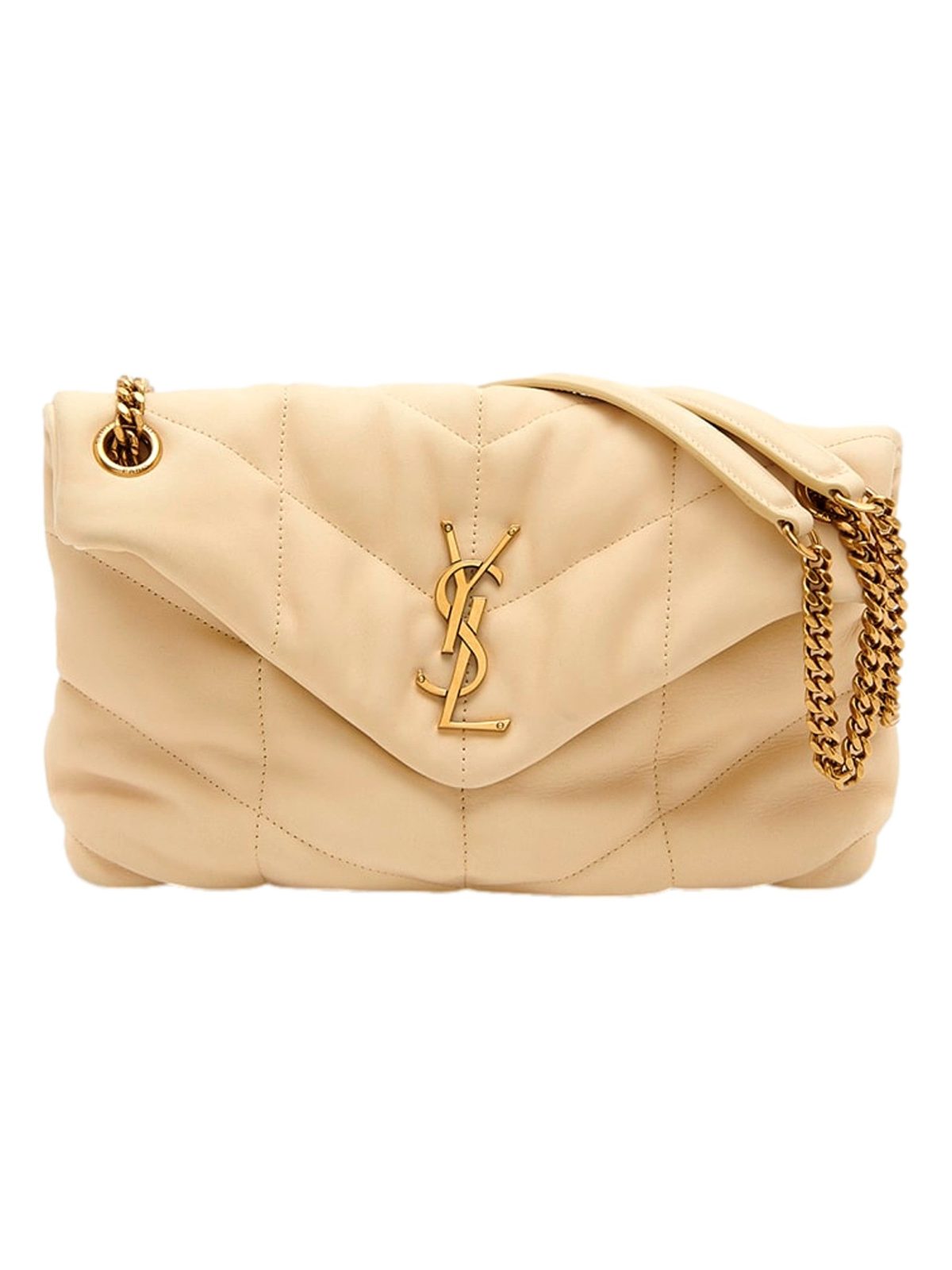 Saint Laurent Loulou Puffer Medium Quilted Leather Shoulder Bag