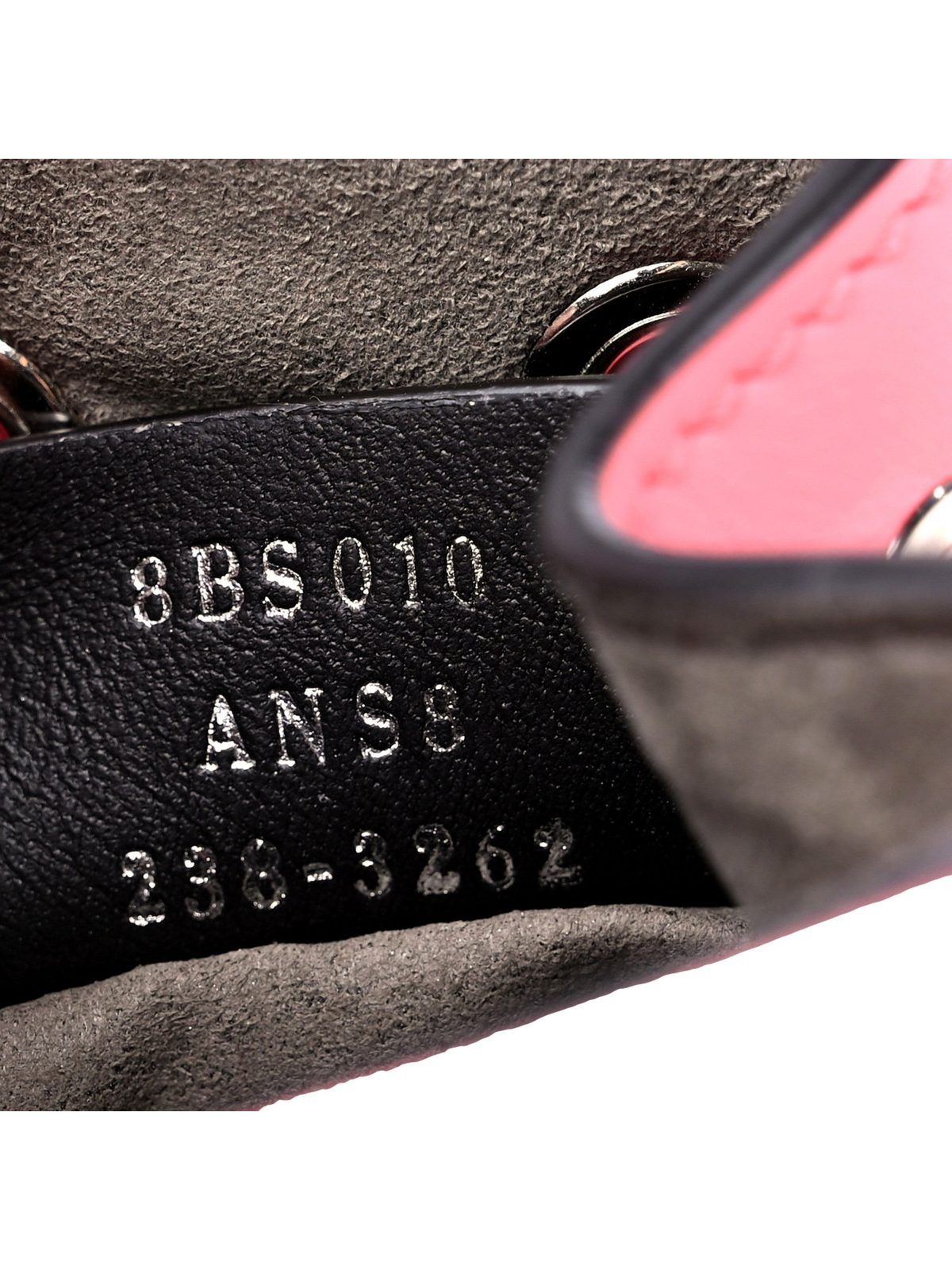 Fendi Mon Tresor Mini Bucket Bag Pink Calfskin Leather 3D Flower