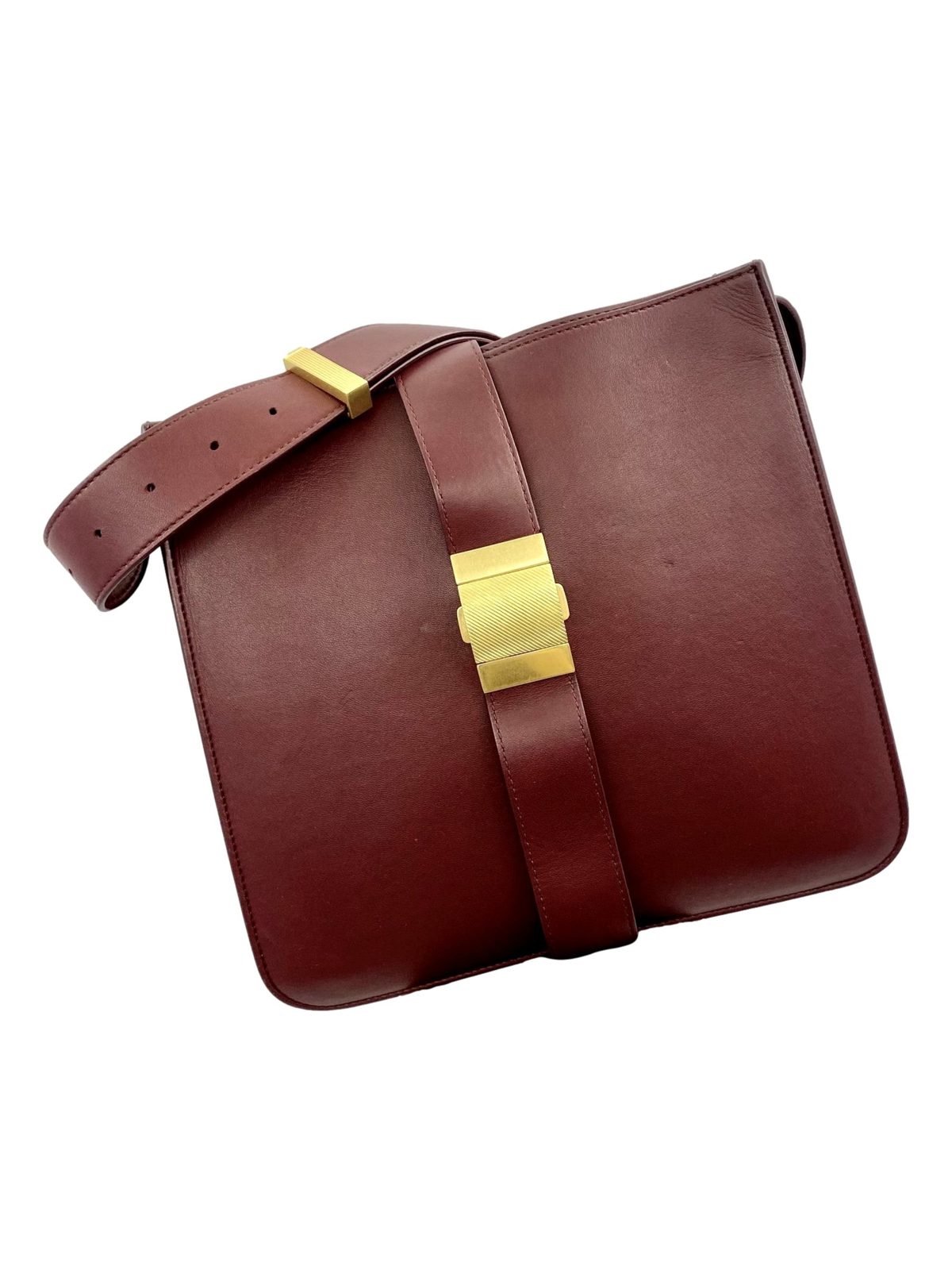 Bottega Veneta Marie Bag Nappa Leather Womens Medium Bordeaux Red