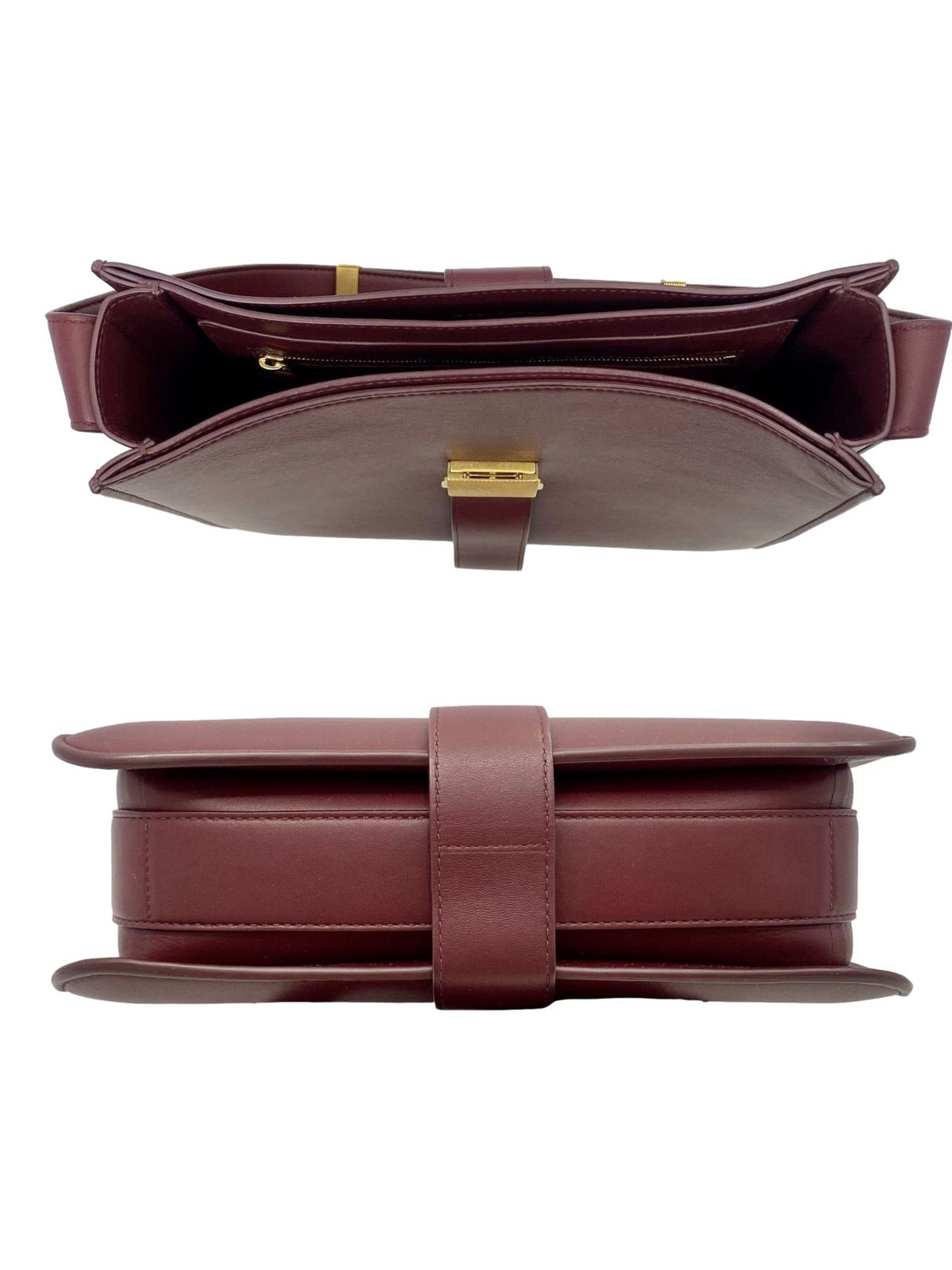 Bottega Veneta Marie Bag Nappa Leather Womens Medium Bordeaux Red
