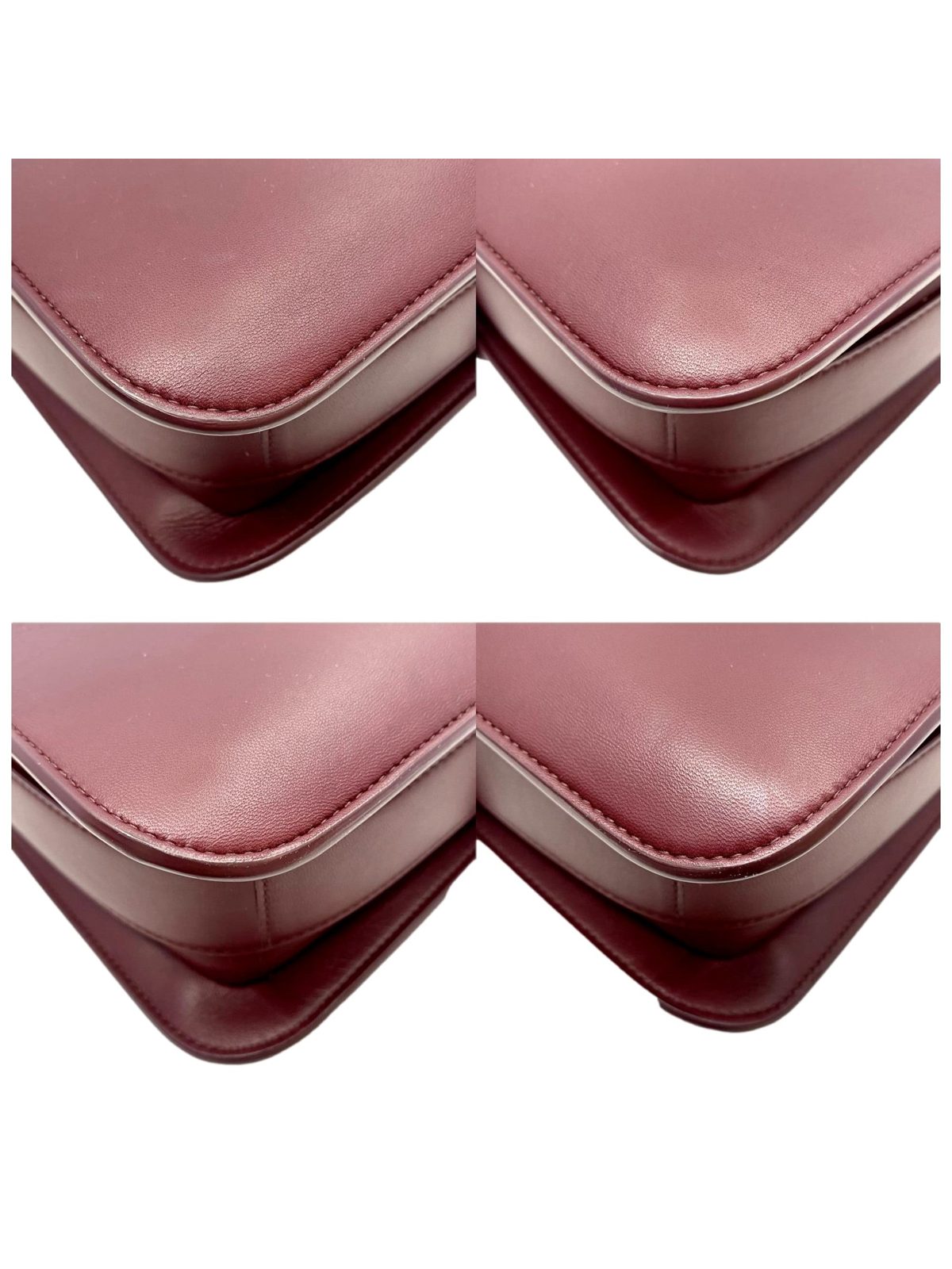 Bottega Veneta Marie Bag Nappa Leather Womens Medium Bordeaux Red