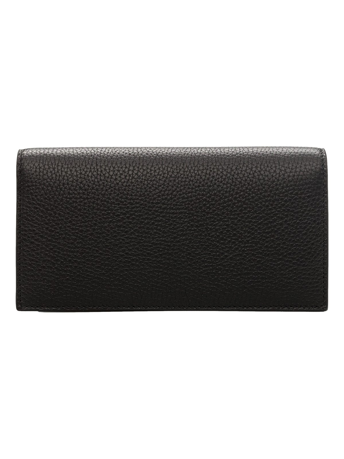 Gucci Interlocking GG Black Python Leather Bow Wallet on Chain Gold Hardware