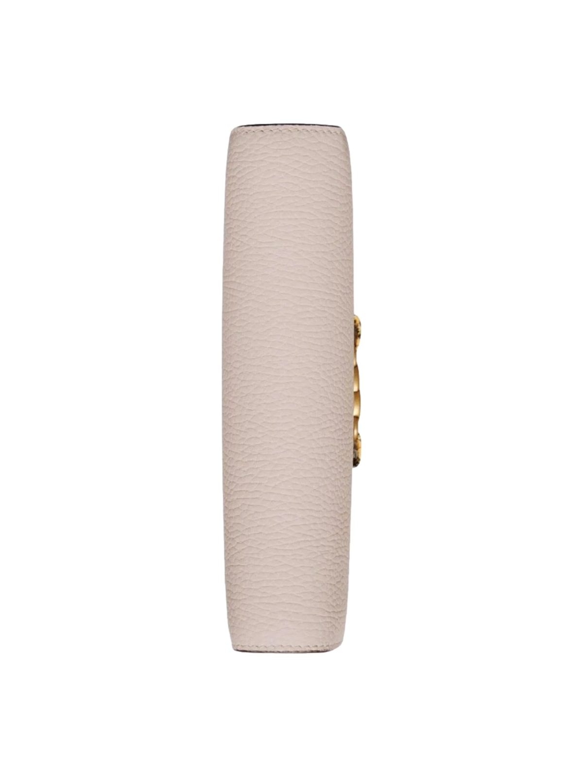 Gucci Interlocking GG Python Leather Bow Wallet on Chain Light Pink Gold Hardware