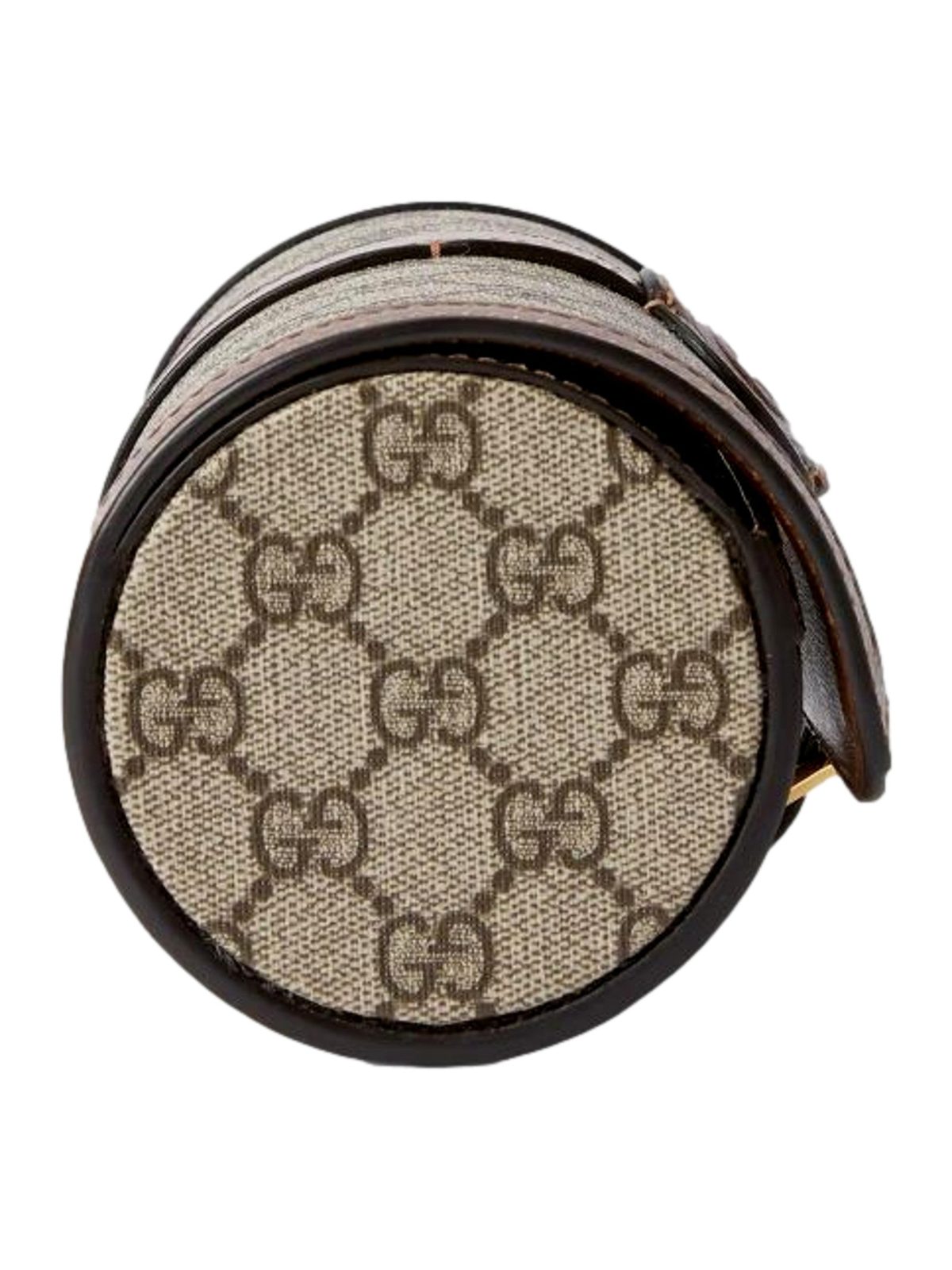 Gucci GG Supreme Canvas Leather Beige Brown Watch Case