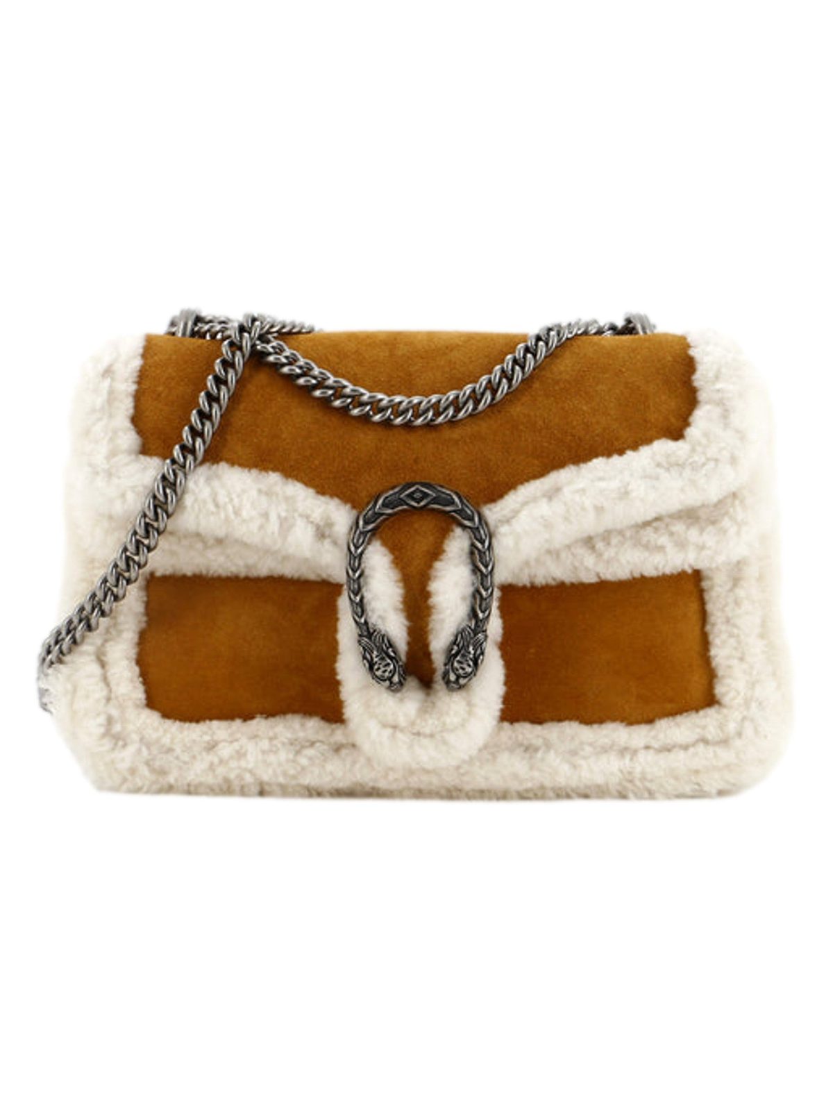 Gucci Dionysus Bag Suede with Shearling Medium