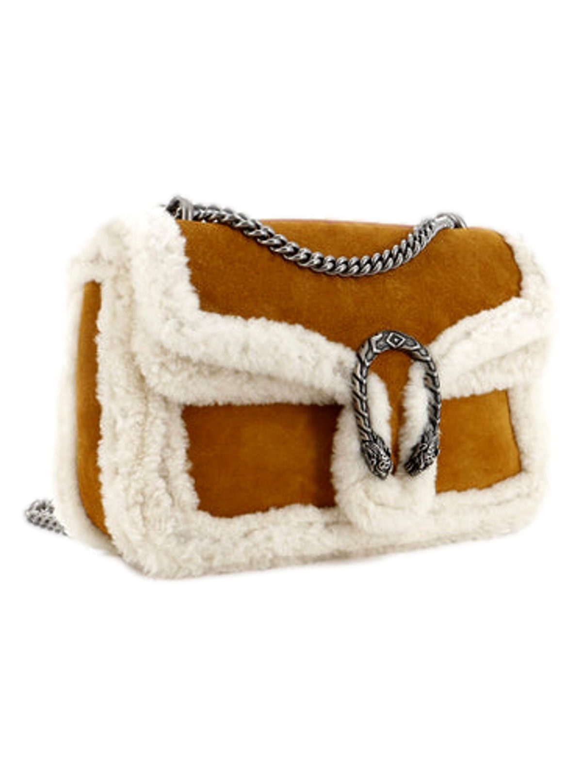 Gucci Dionysus Bag Suede with Shearling Medium