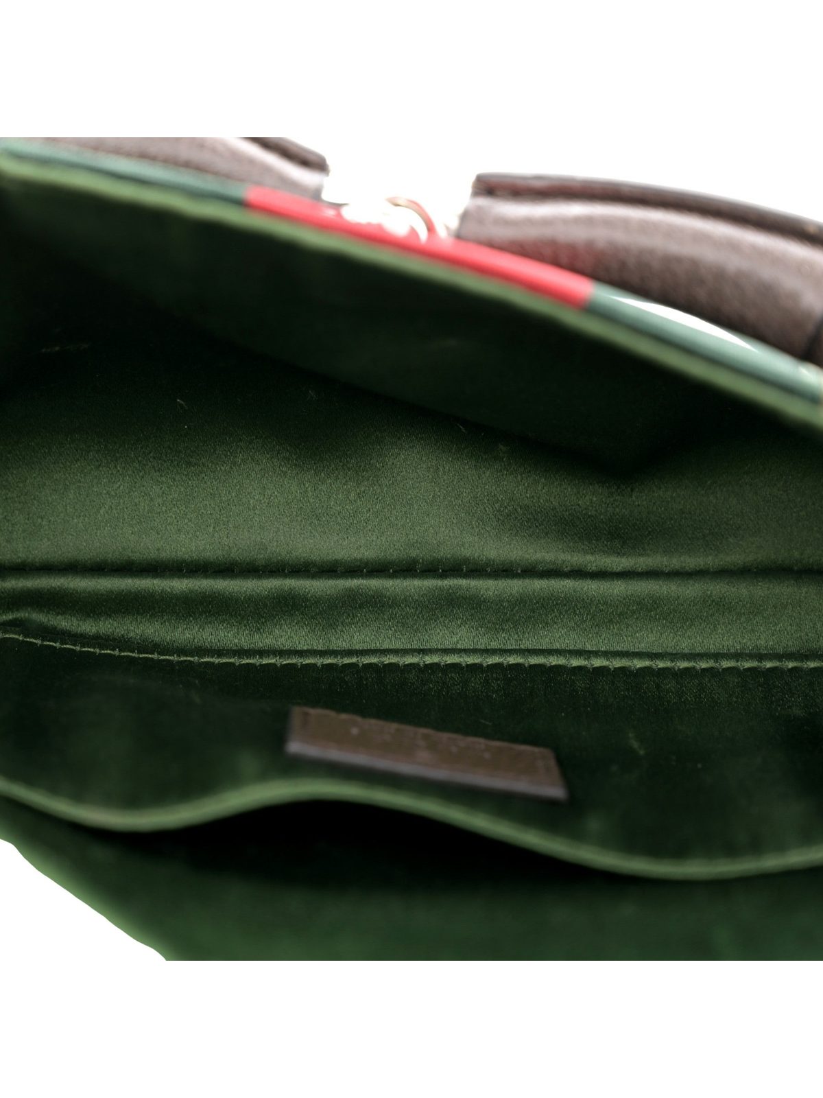 Gucci Horsebit Supreme Canvas Web Stripe Small Chain Shoulder Bag