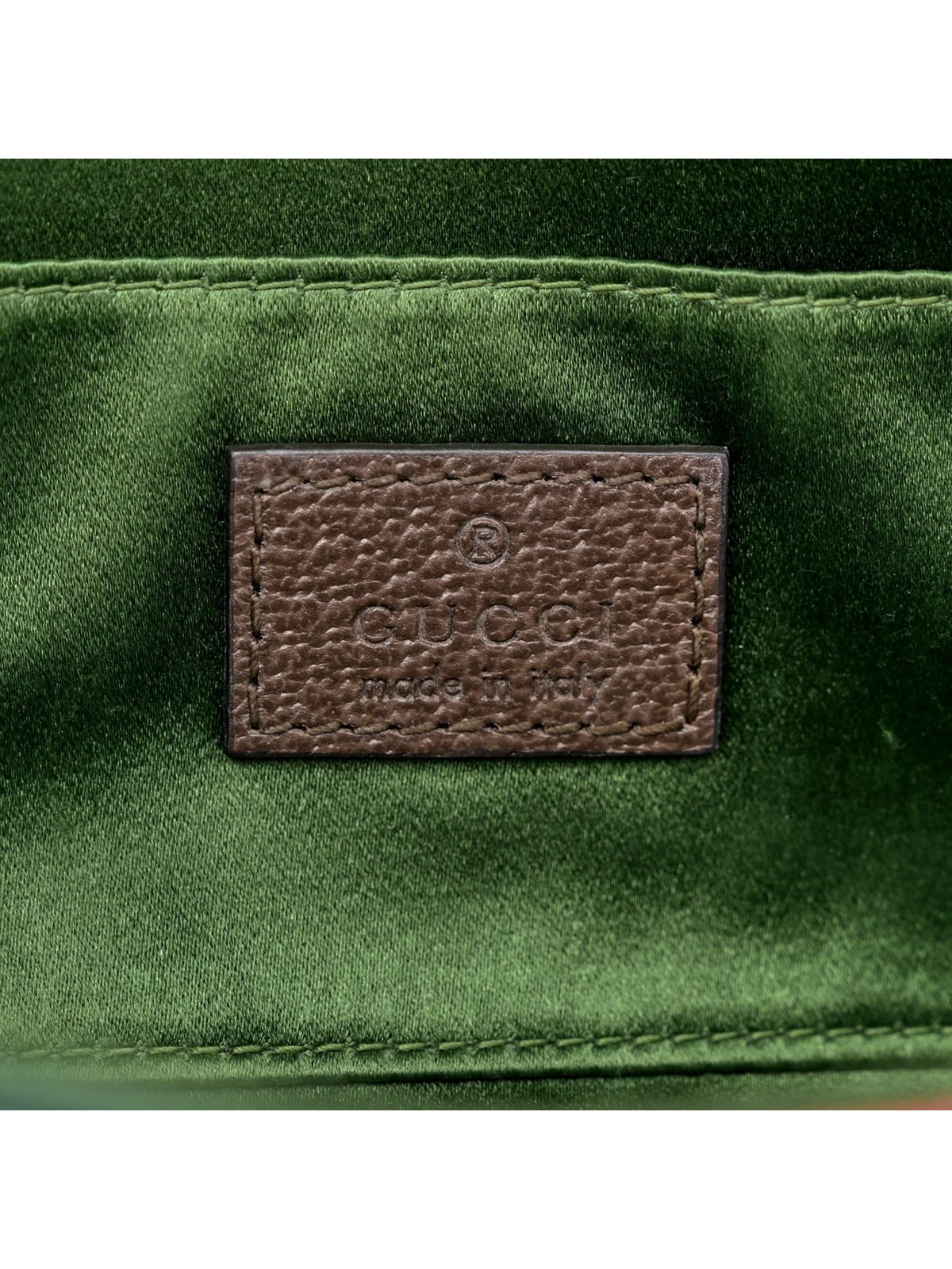 Gucci Horsebit Supreme Canvas Web Stripe Small Chain Shoulder Bag