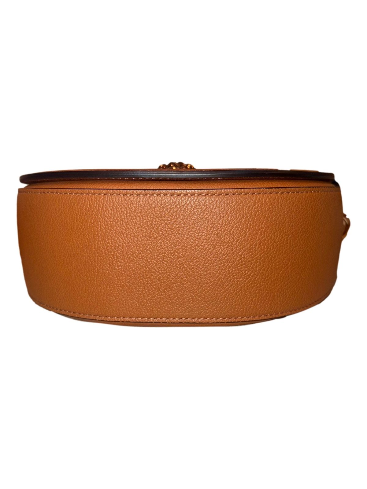Versace La Medusa Vitello Leather Half Moon Crossbody Bag Summer
