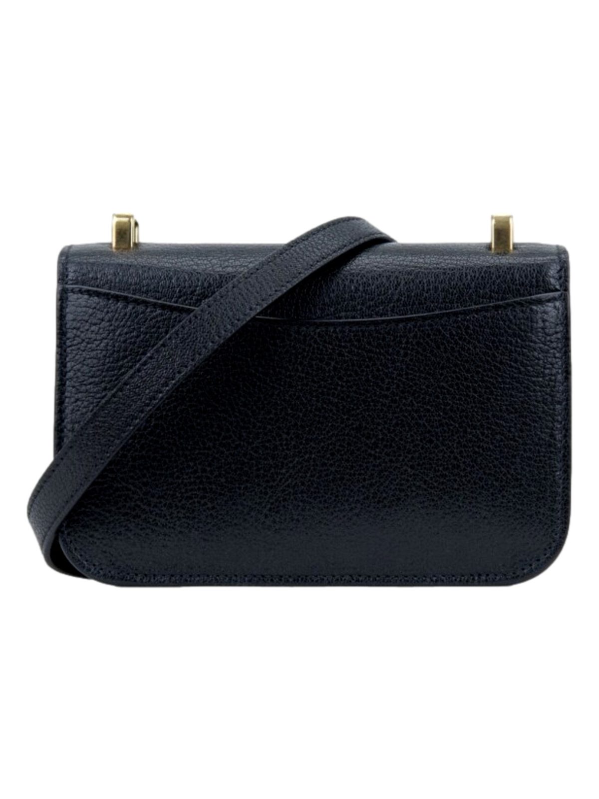 Miu Miu Madras Black Leather Crossbody Bag