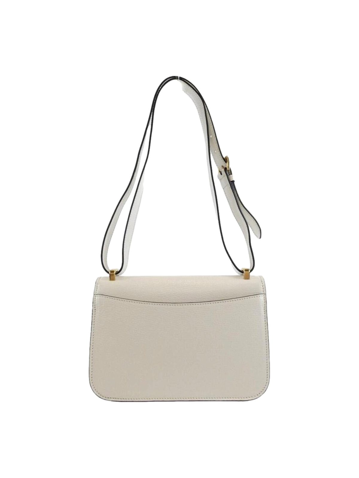 Miu Miu Madras White Leather Crossbody Bag