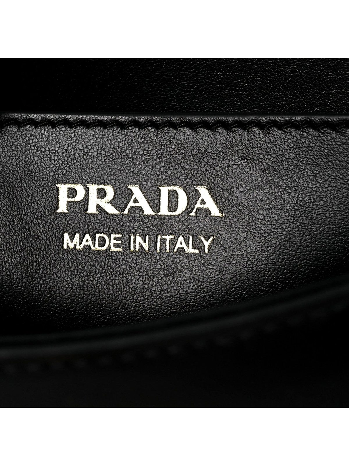 Prada Embleme Triangle Logo Soft Calfskin Crossbody Bag Black