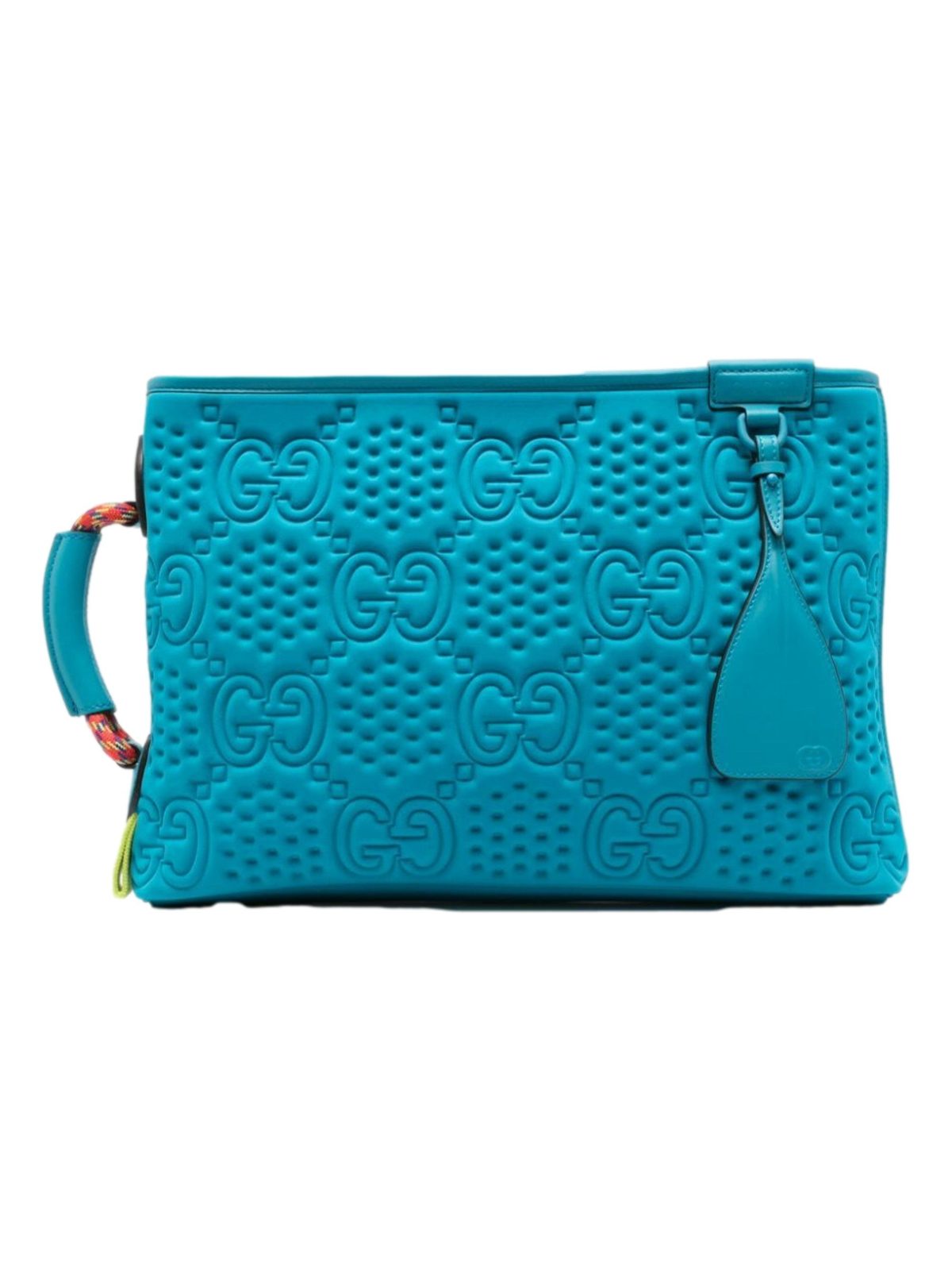 Gucci GG Scuba Pouch Small Clutch Bag Blue