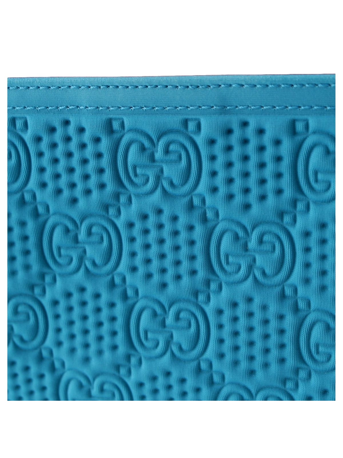 Gucci GG Scuba Pouch Small Clutch Bag Blue