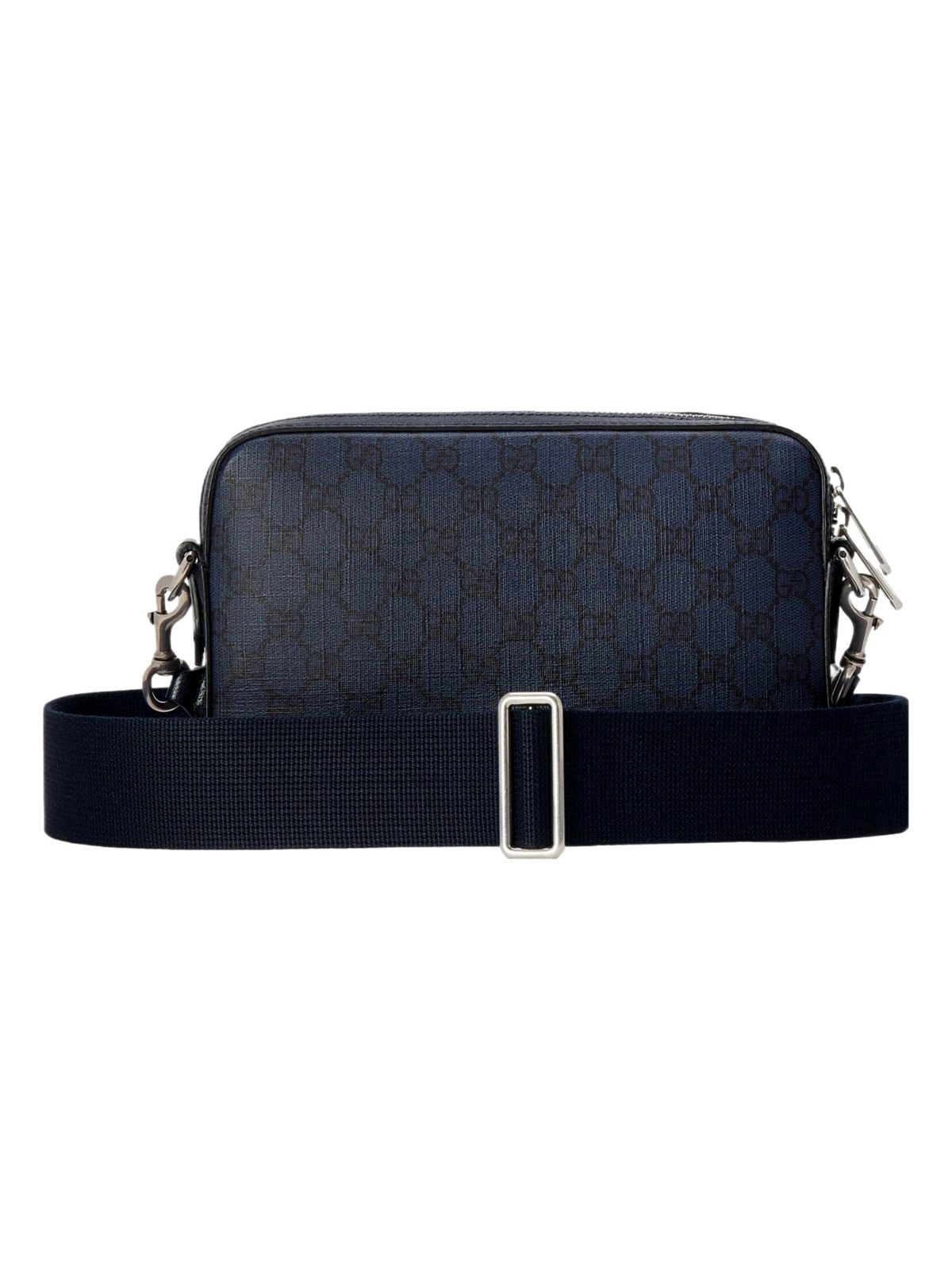 Gucci GG Supreme Canvas Ophidia Small Crossbody Bag in Navy Blue