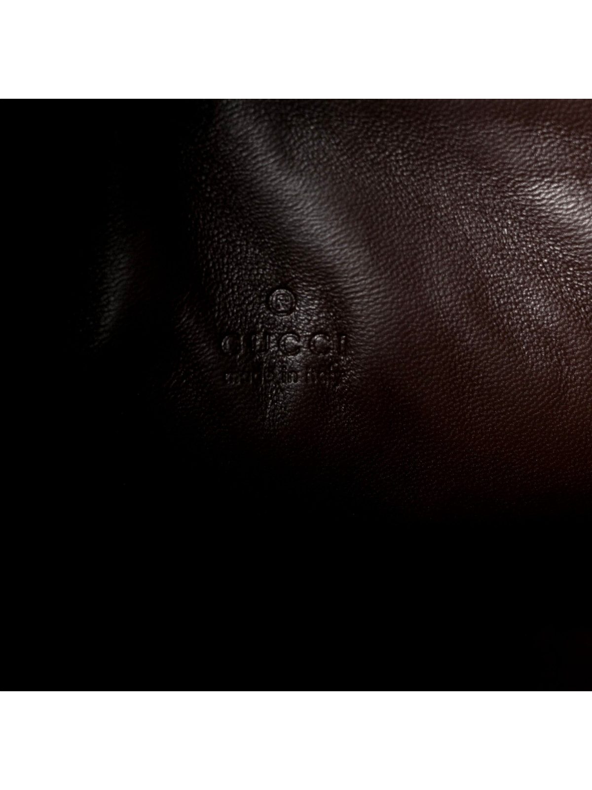Gucci Micro GG B Medium Shoulder Bag Brown Suede and Leather