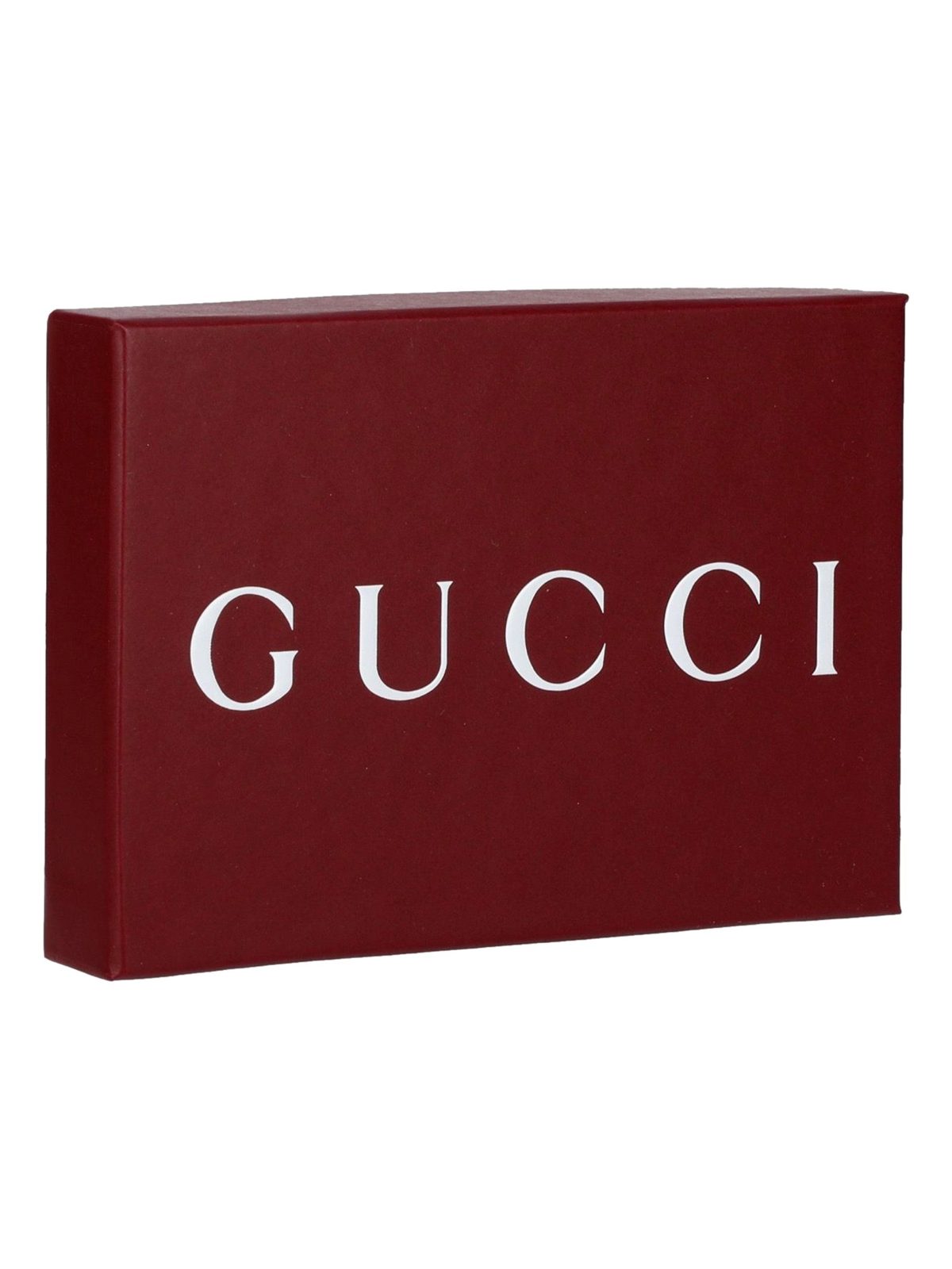 Gucci GG Emblem Canvas and Leather Wallet Mini Crossbody Bag in Black