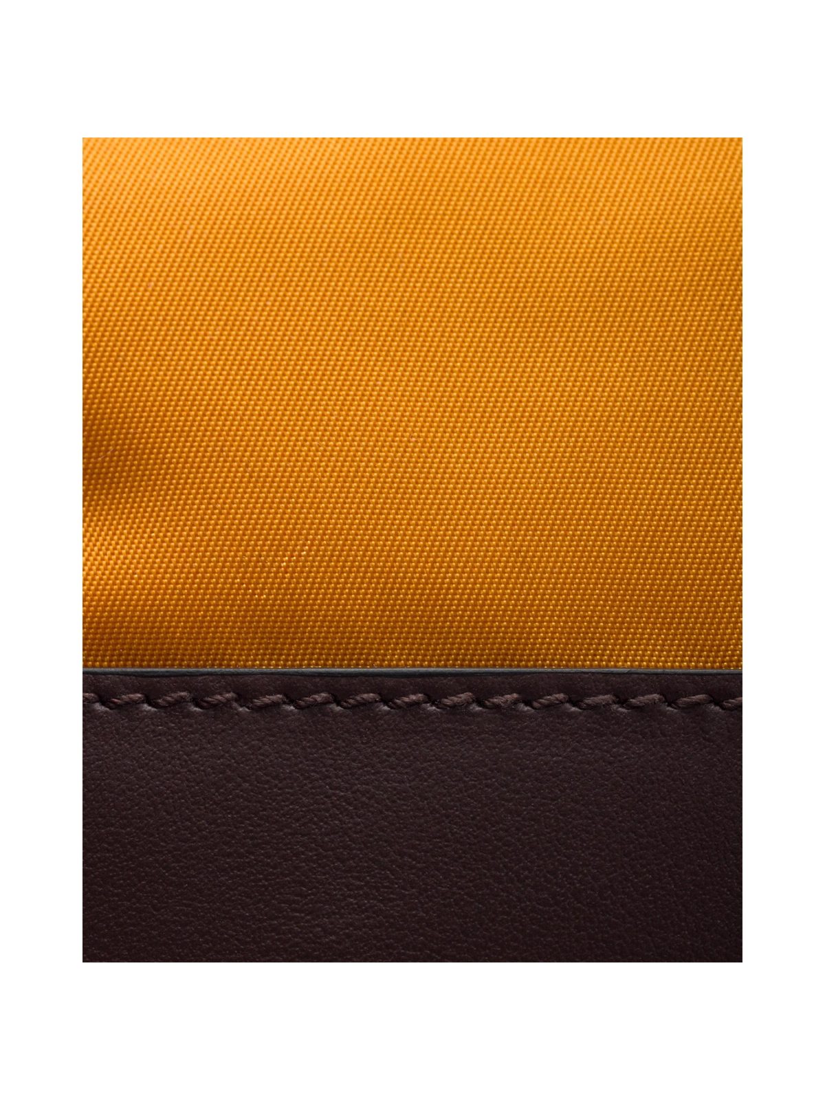 Prada Speedrock Re-Nylon Ambra Orange Nylon Leather Smartphone Holder Pouch Bag