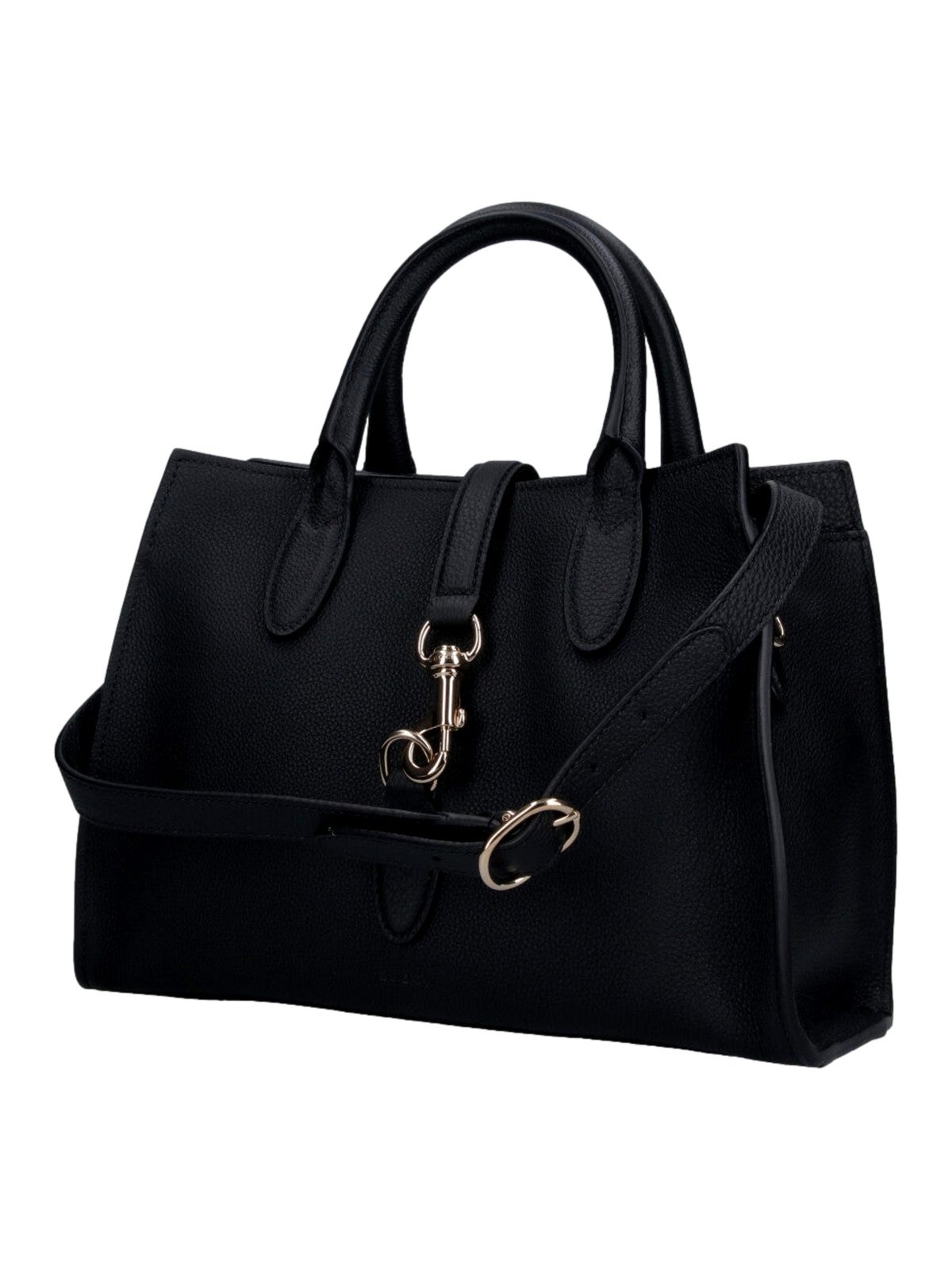 Gucci Jackie Medium Black Calfskin Leather Tote Bag