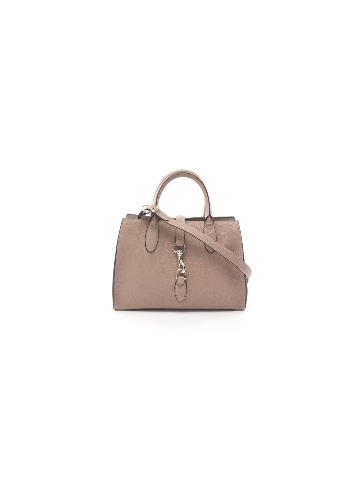 Gucci Jackie Medium Beige Calfskin Tote Bag