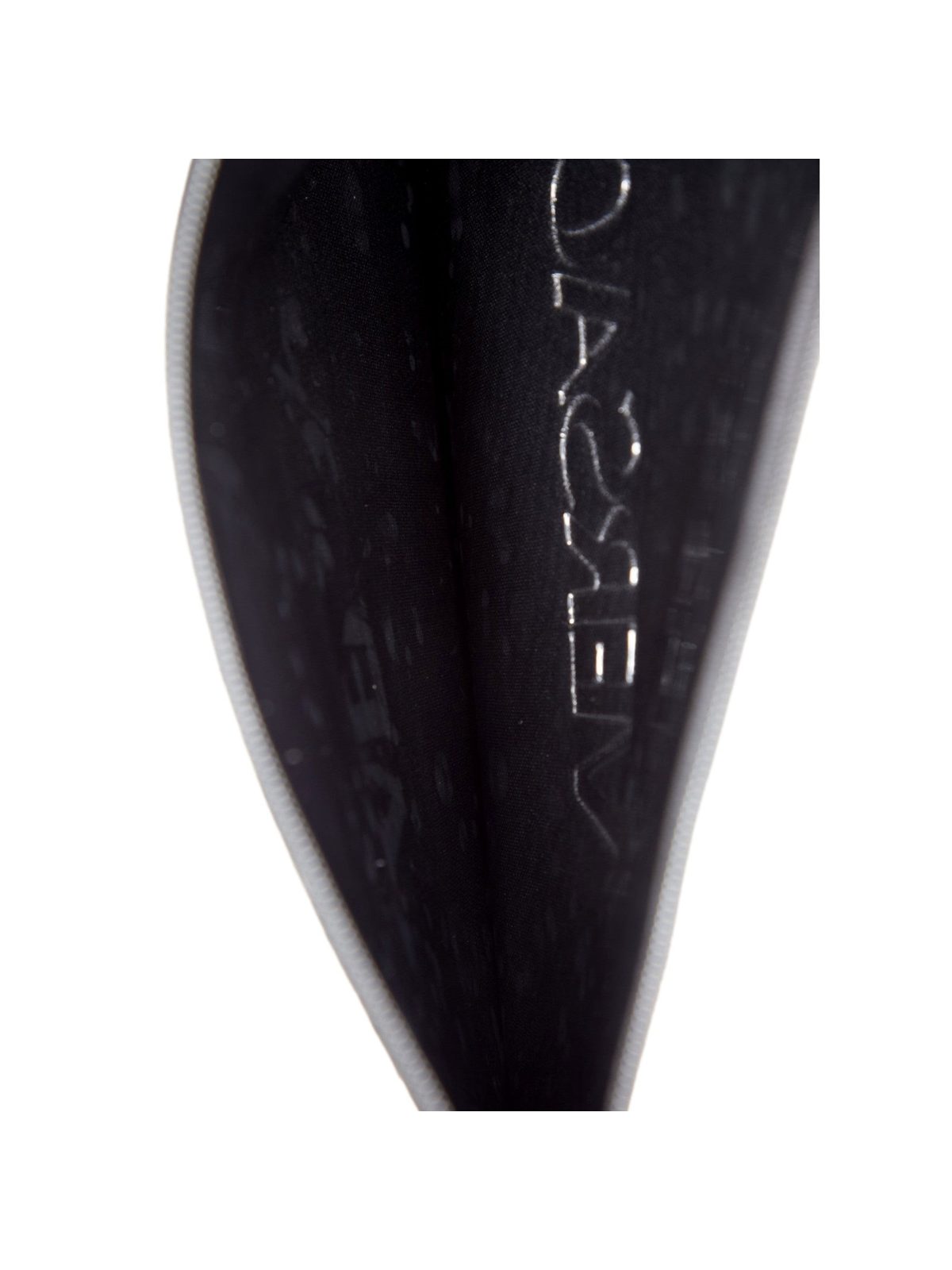 Versace Black Nylon Portfolio Wristlet Pouch