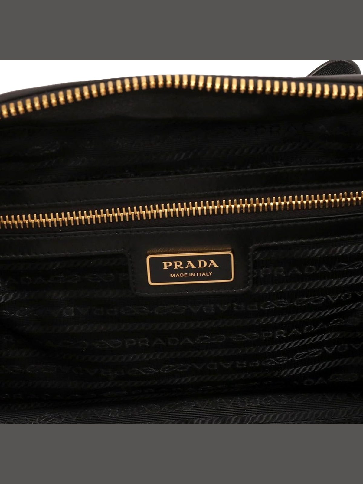 Prada Re-Edition 1978 Medium Re-Nylon and Saffiano Leather Two-Handle Bag Black