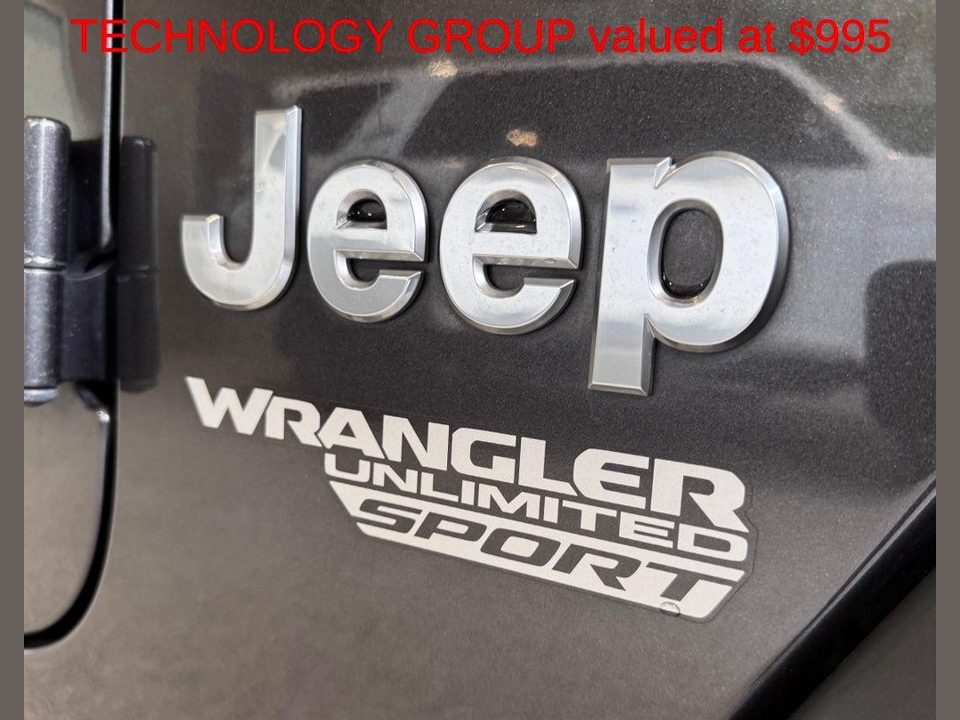 2018 Jeep Wrangler Unlimited Sport S 4x4
