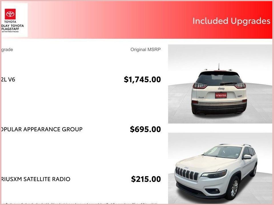 2019 Jeep Cherokee Latitude 4x4