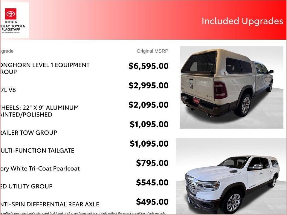 2022 RAM 1500 Limited Longhorn Crew Cab 4x4 57" Box