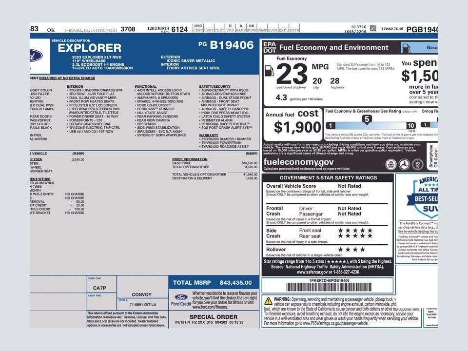 2023 Ford Explorer XLT